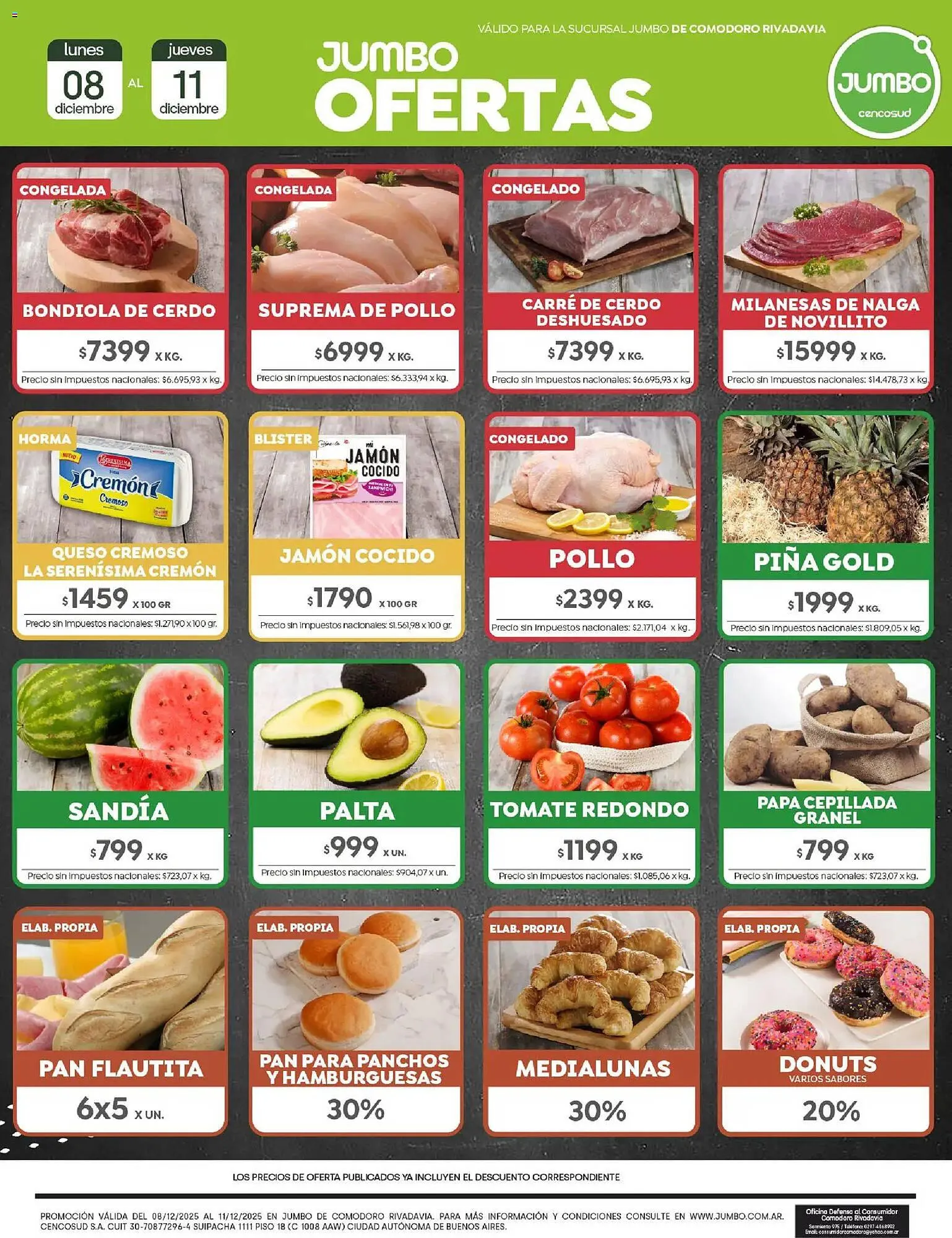 Ofertas de Catálogo Jumbo 8 de diciembre al 11 de diciembre 2025 - Página 1 del catálogo