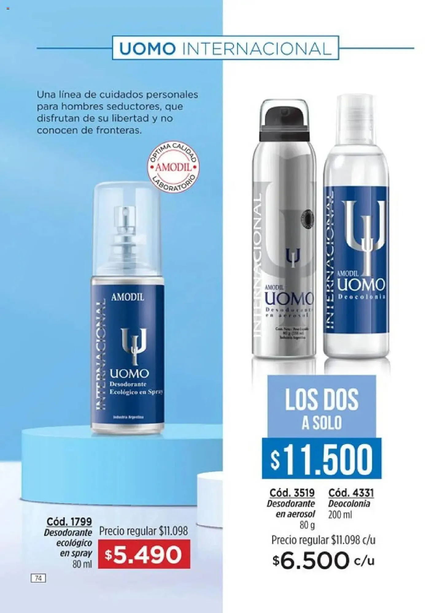 Ofertas de Catálogo Amodil 1 de octubre al 1 de noviembre 2025 - Página 74 del catálogo