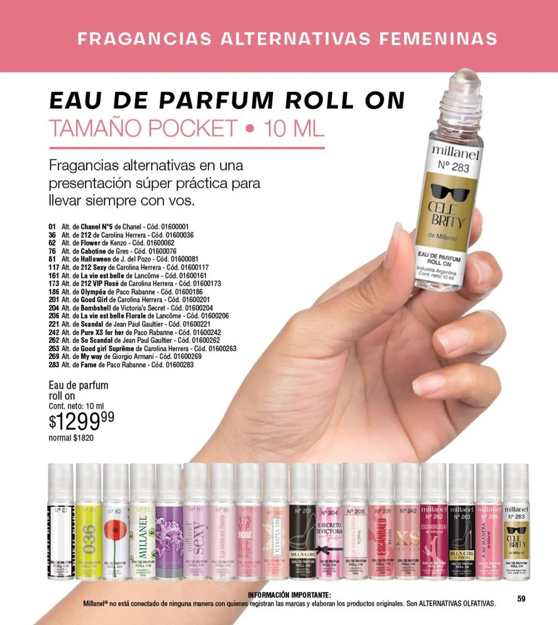 Ofertas de Catálogo Millanel Cosmética 16 de octubre al 31 de octubre 2023 - Página 150 del catálogo