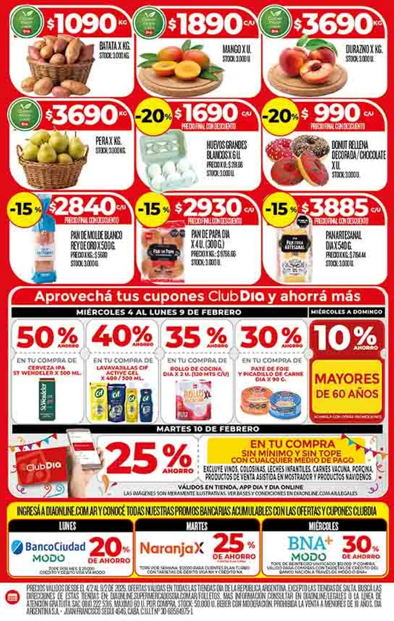 Ofertas de Folleto Supermercados DIA 3 de febrero al 9 de febrero 2026 - Página 4 del catálogo
