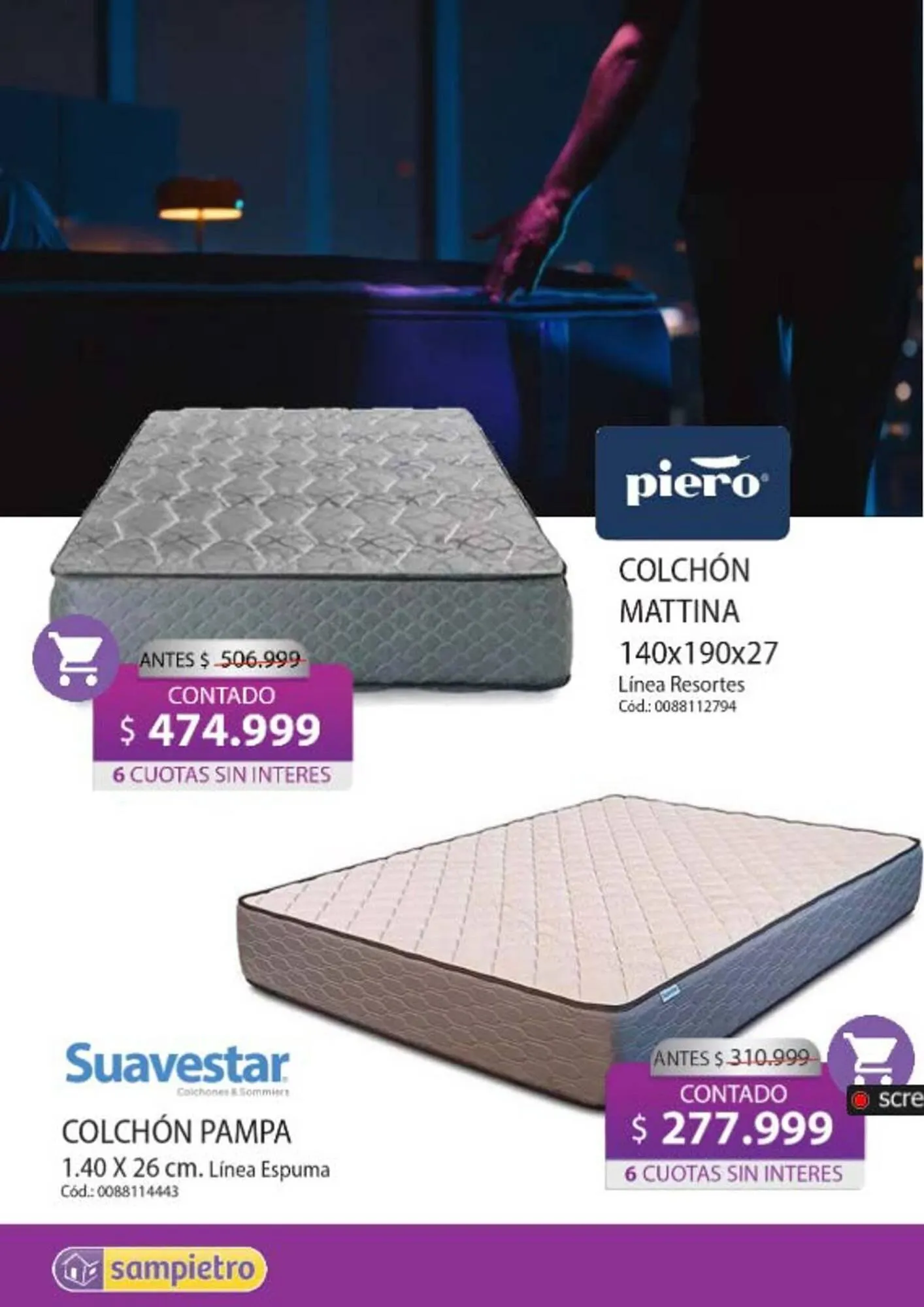 Ofertas de Catálogo Sampietro 9 de mayo al 15 de mayo 2025 - Página 26 del catálogo