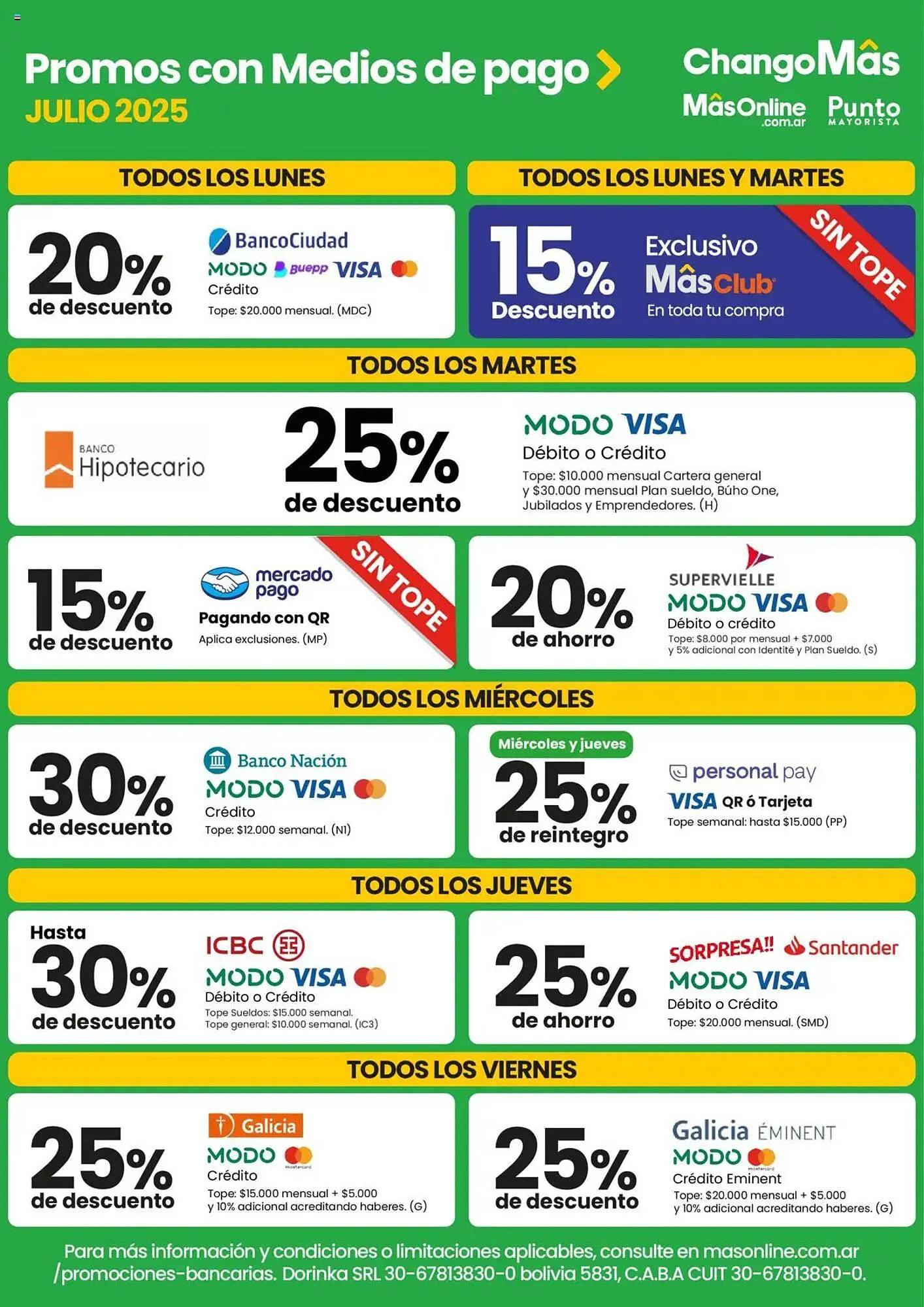 Ofertas de Catálogo Changomas 17 de julio al 24 de julio 2025 - Página 16 del catálogo