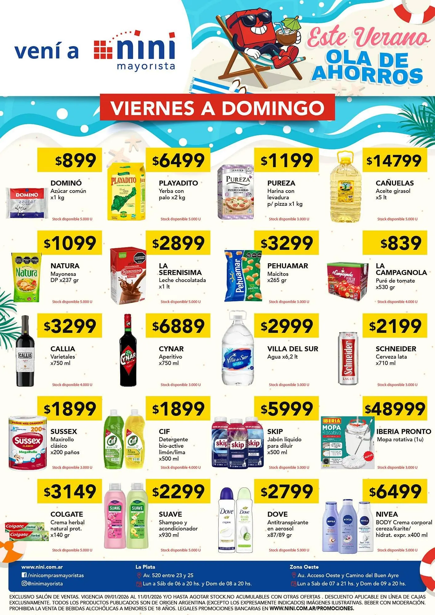 Ofertas de Catálogo Nini Mayorista 7 de enero al 11 de enero 2026 - Página 1 del catálogo