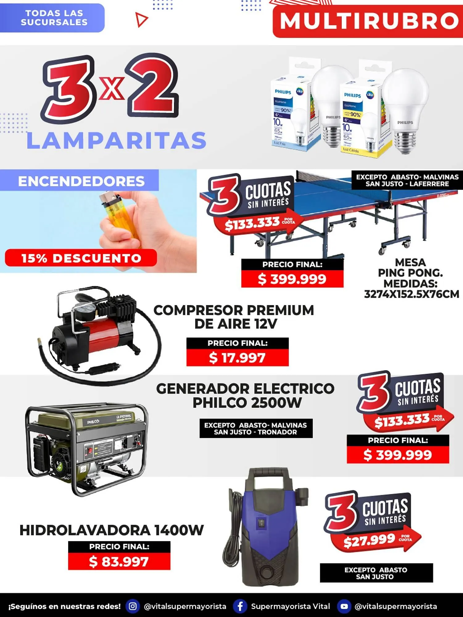 Ofertas de Catálogo Supermayorista Vital 22 de septiembre al 28 de septiembre 2025 - Página 5 del catálogo