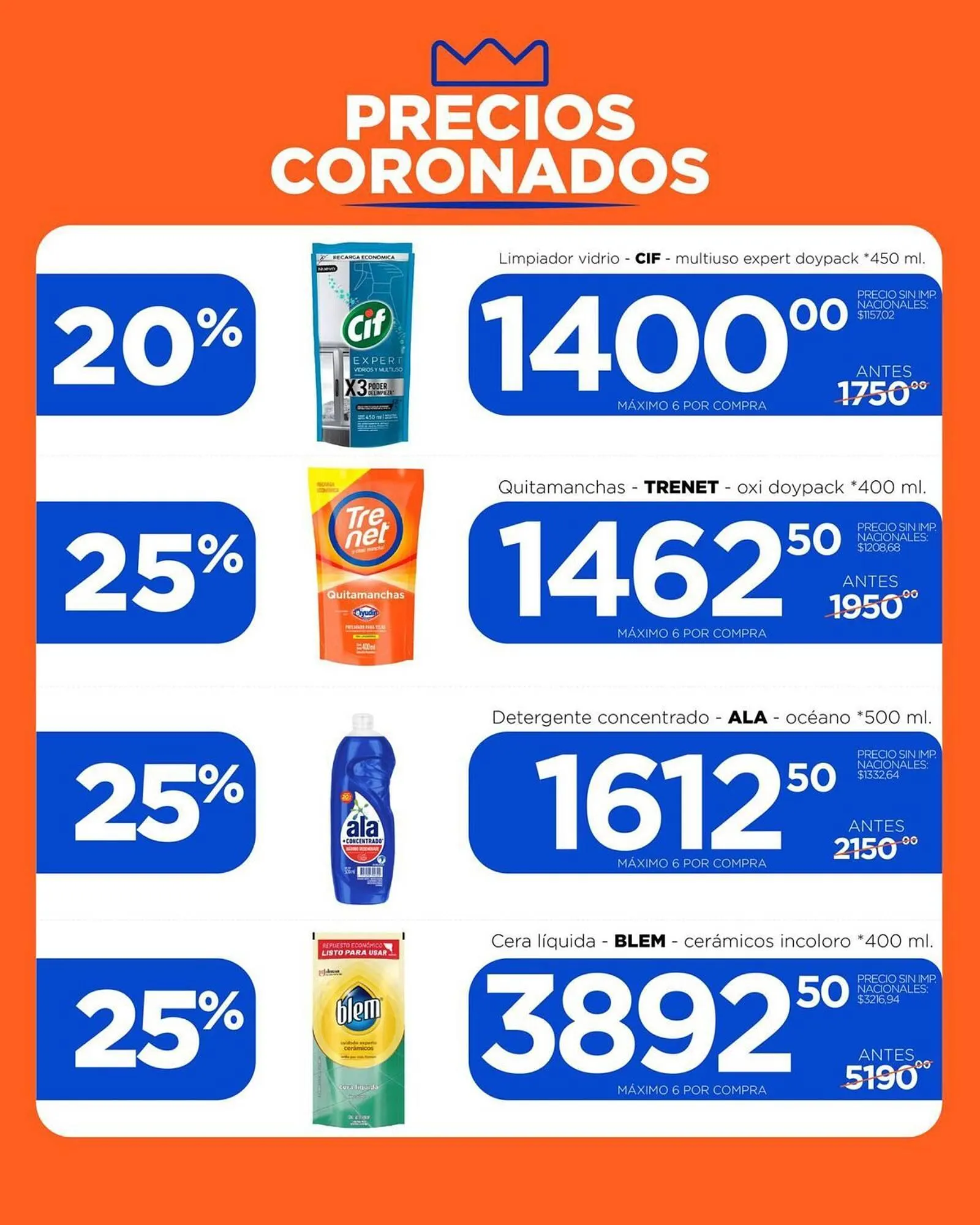 Ofertas de Catálogo Supermercados Monarca 9 de abril al 30 de abril 2025 - Página 10 del catálogo