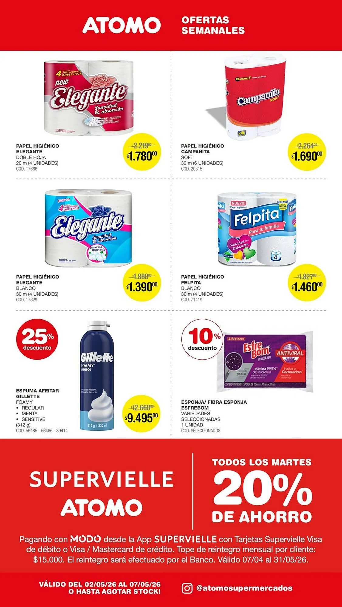 Ofertas de Catálogo Atomo Conviene 1 de mayo al 7 de mayo 2026 - Página 4 del catálogo