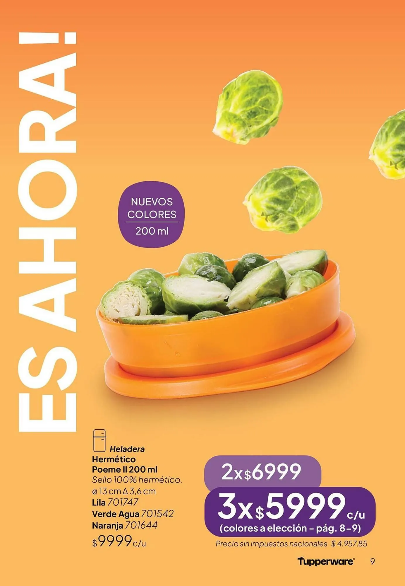 Ofertas de Folleto Tupperware 1 de julio al 31 de julio 2026 - Página 10 del catálogo