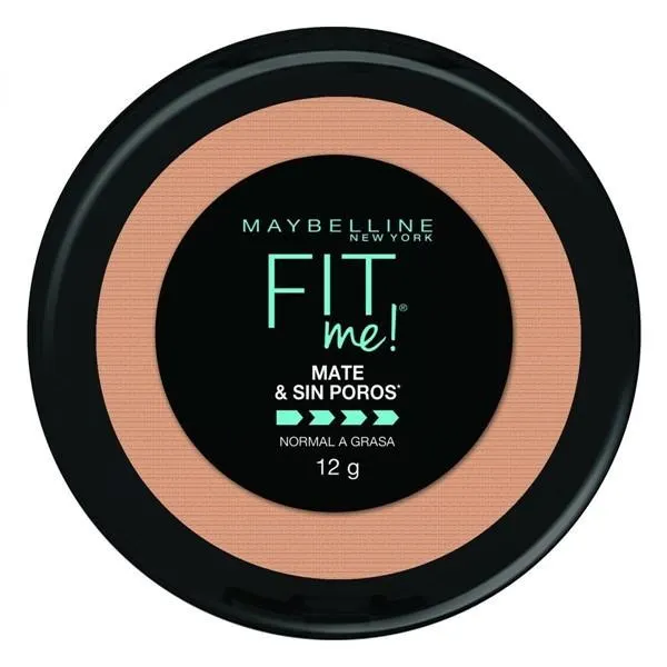 Maybelline Polvo Compacto Matificante Fit Me 12 gr 310 Sun Beige