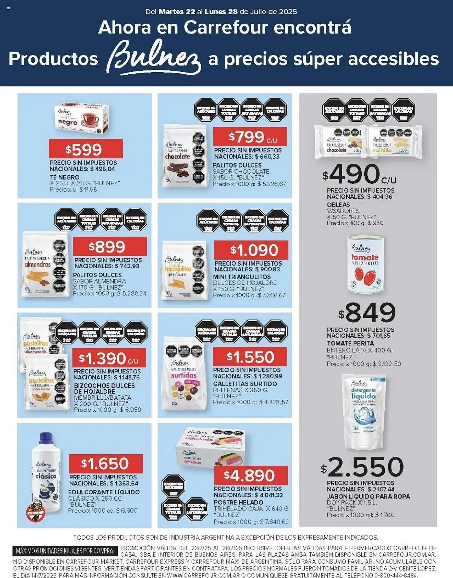 Ofertas de Catálogo Carrefour 22 de julio al 28 de julio 2025 - Página 15 del catálogo