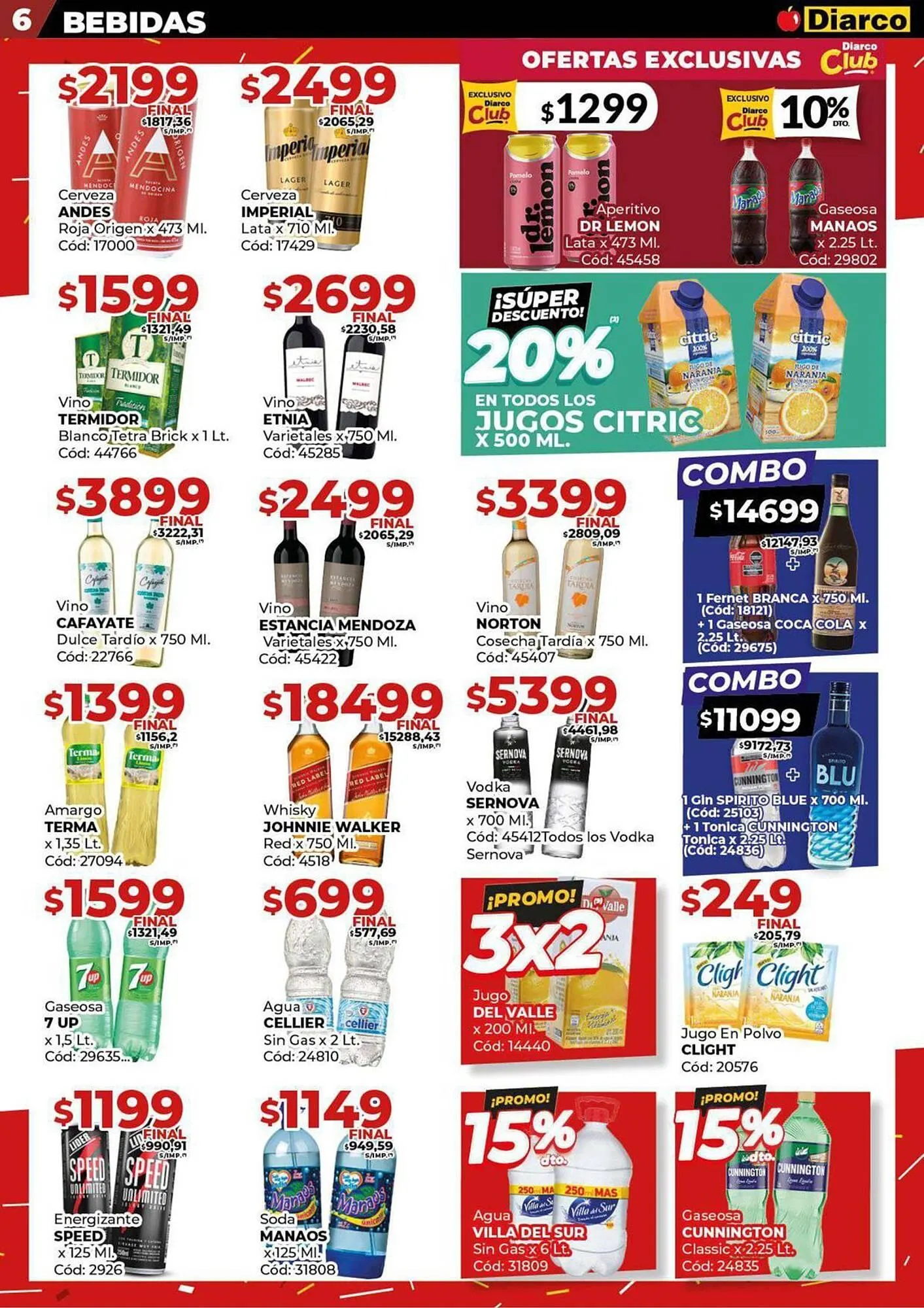 Ofertas de Catálogo Diarco 28 de julio al 1 de agosto 2025 - Página 6 del catálogo