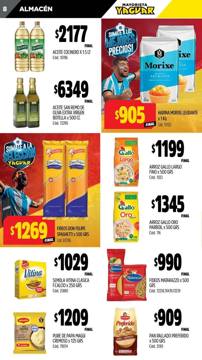 Ofertas de Ofertas Supermercados Yaguar Mar del Plata 8 de julio al 13 de julio 2024 - Página 8 del catálogo