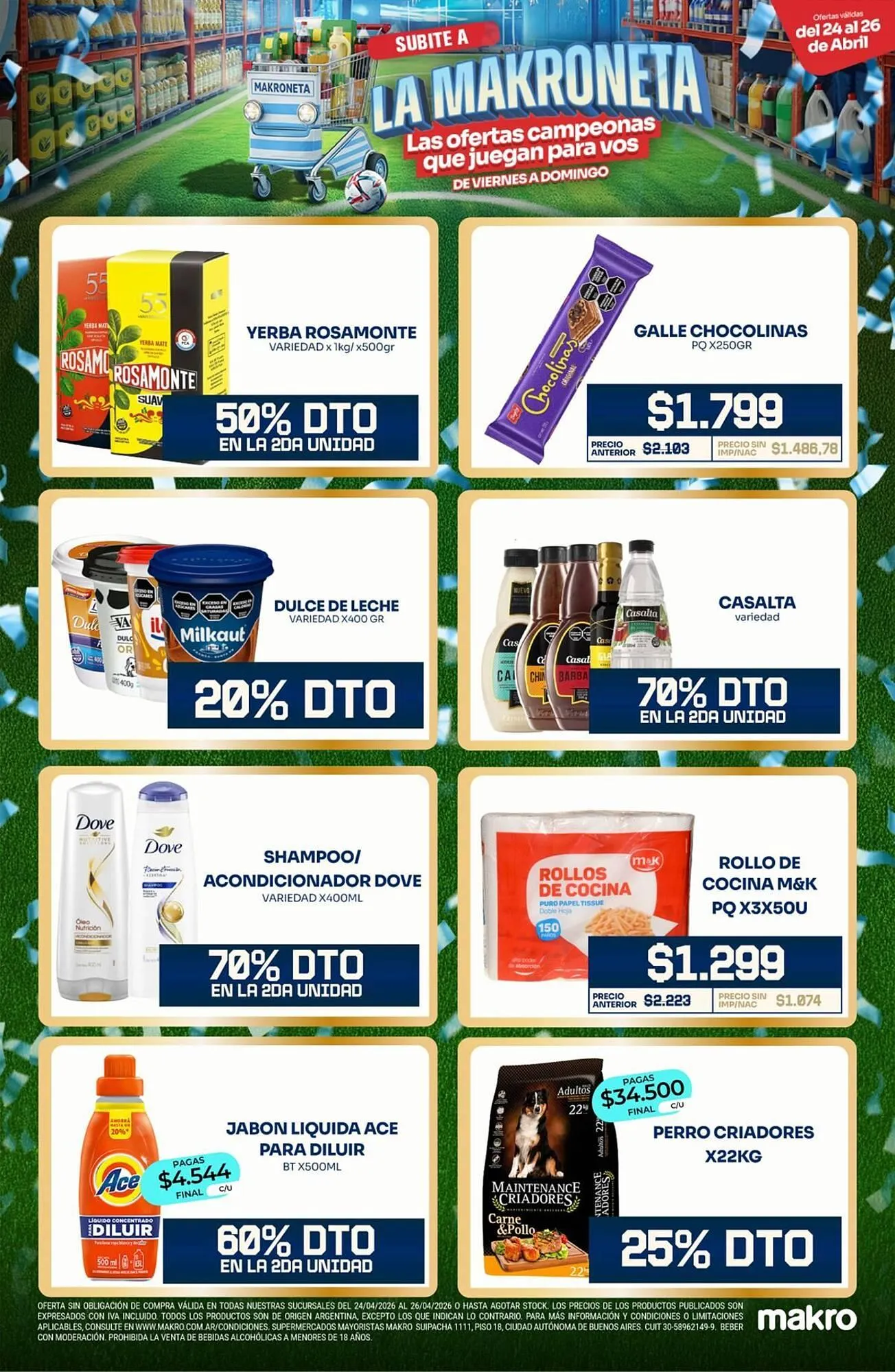 Ofertas de Catálogo Makro 24 de abril al 26 de abril 2026 - Página 2 del catálogo