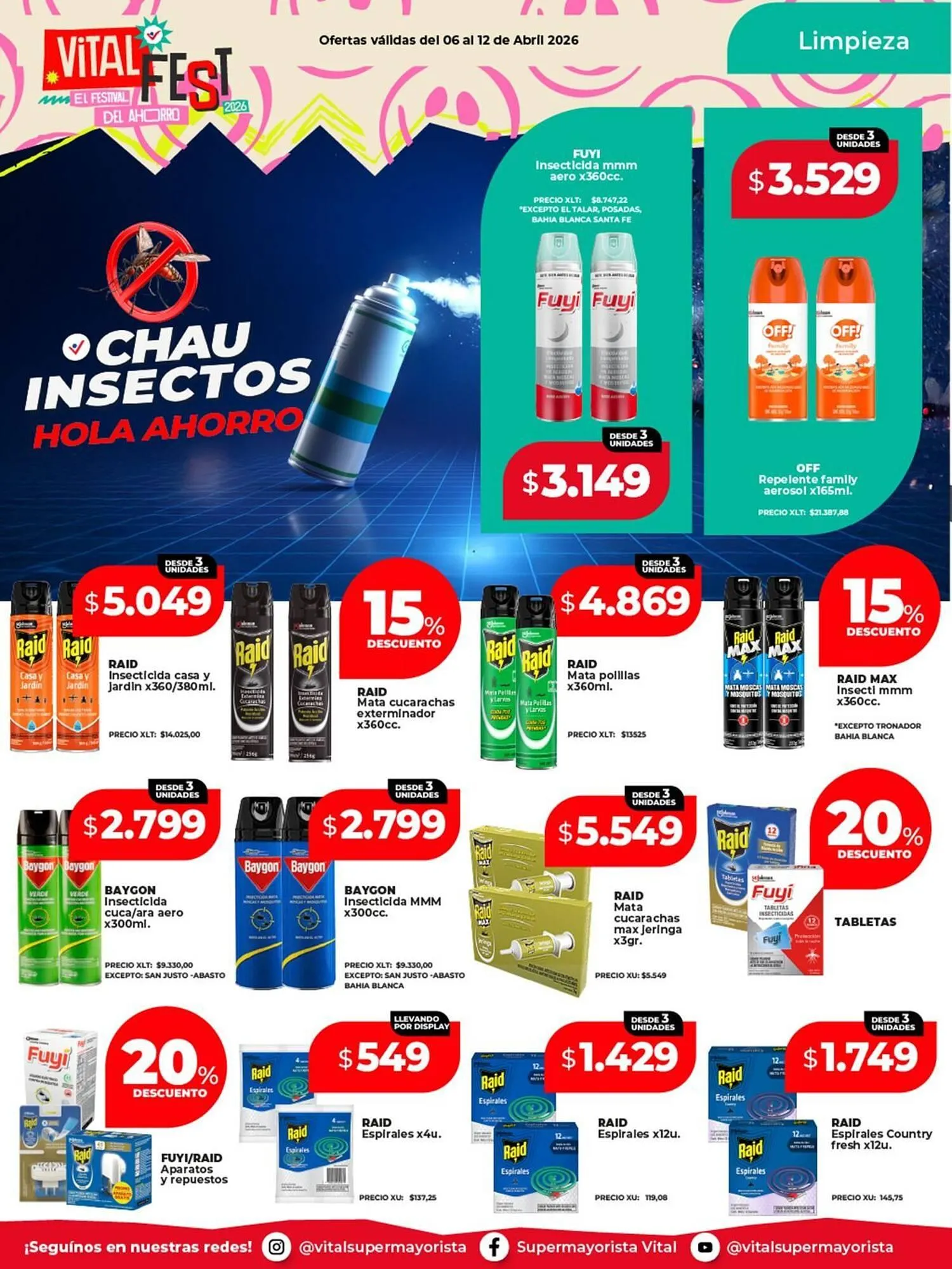 Ofertas de Catálogo Supermayorista Vital 6 de abril al 12 de abril 2026 - Página 10 del catálogo