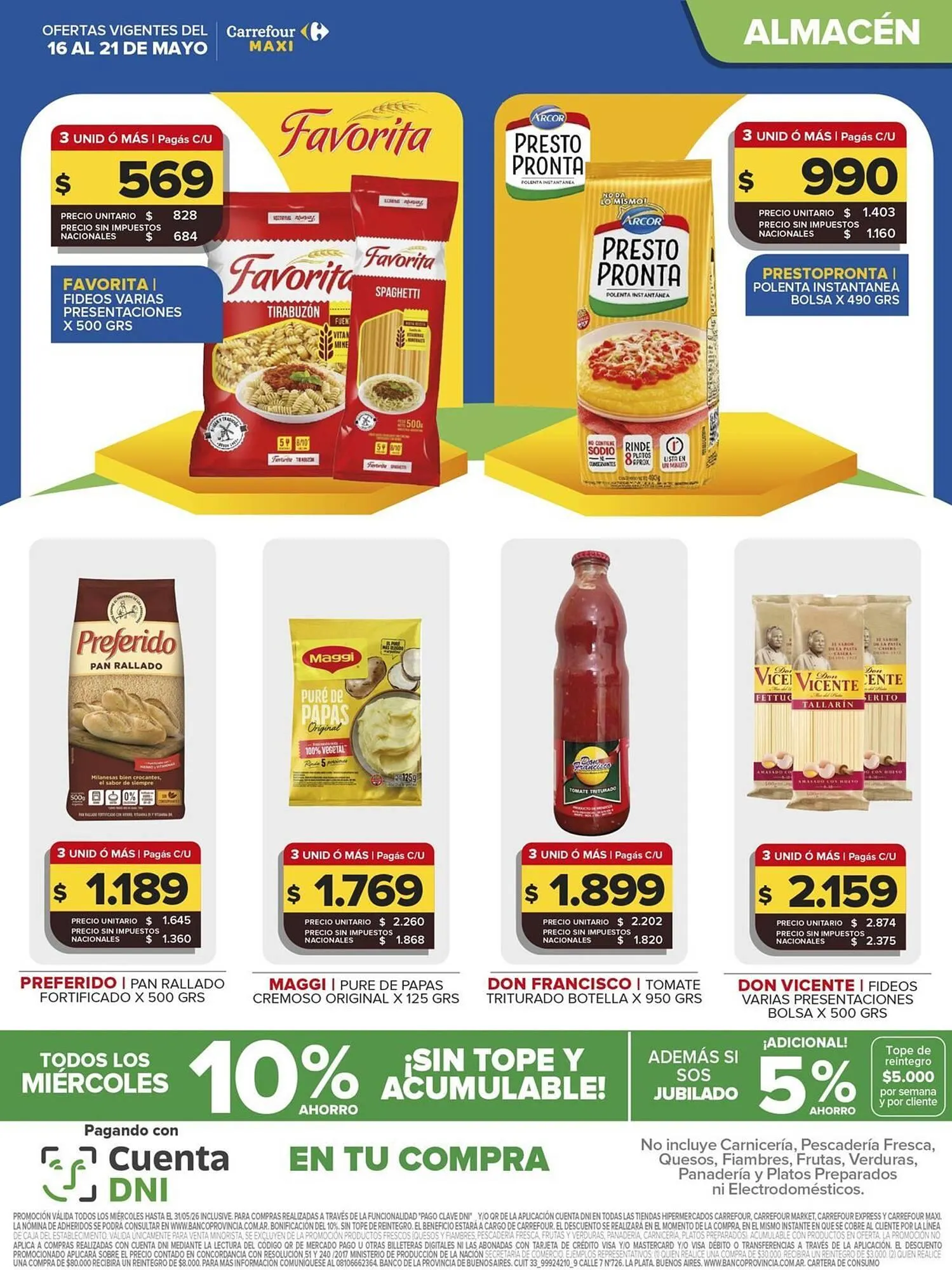 Ofertas de Folleto Carrefour Maxi 16 de mayo al 21 de mayo 2026 - Página 5 del catálogo