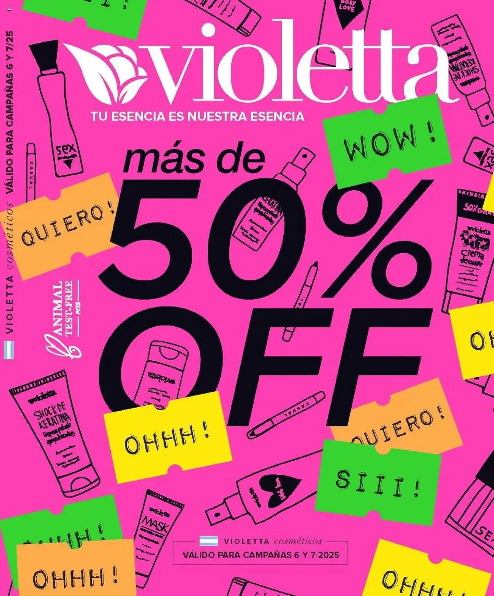 Catálogo Violetta Cosméticos - 1