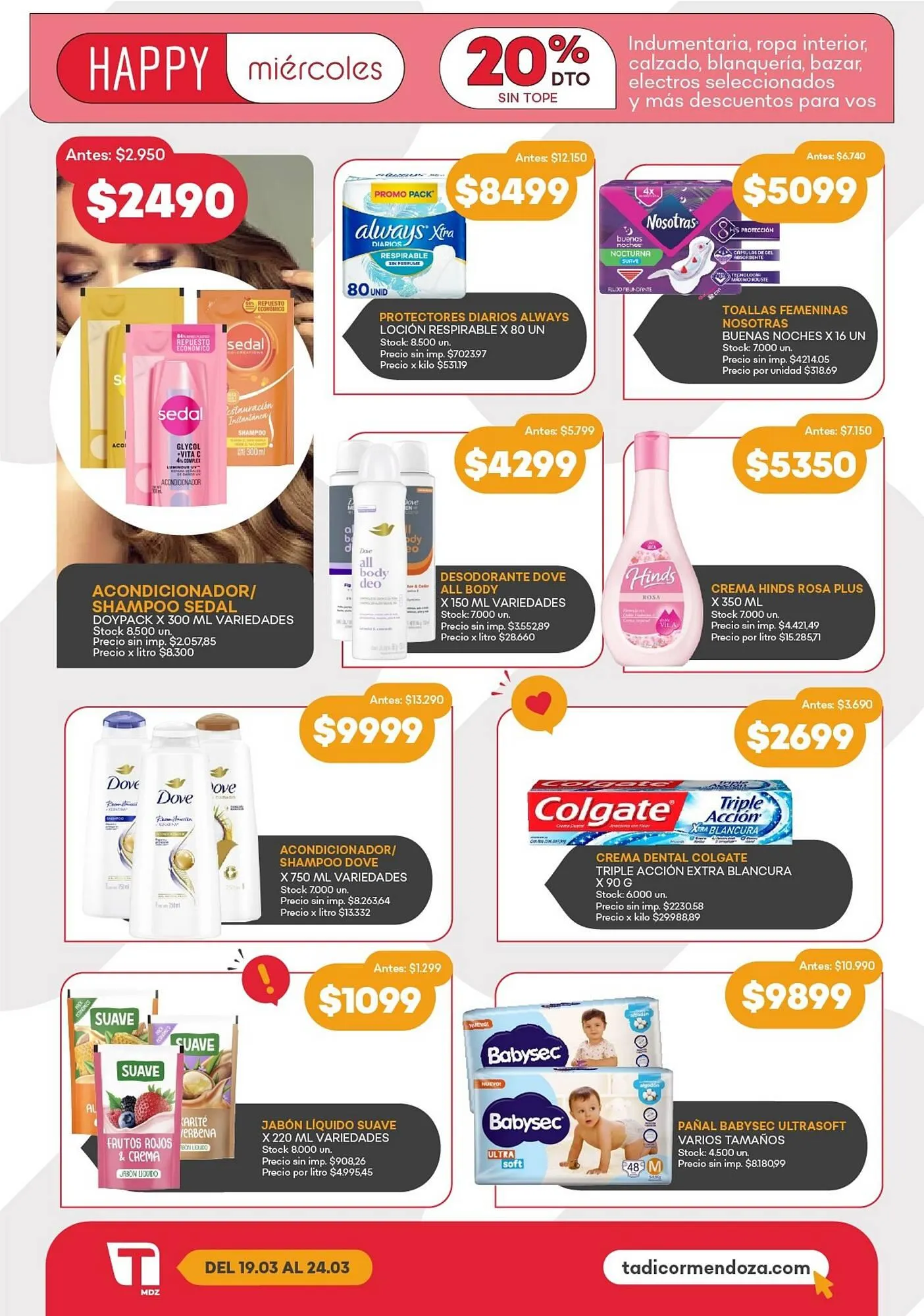 Ofertas de Catálogo Supermercados Tadicor 18 de marzo al 24 de marzo 2026 - Página 7 del catálogo