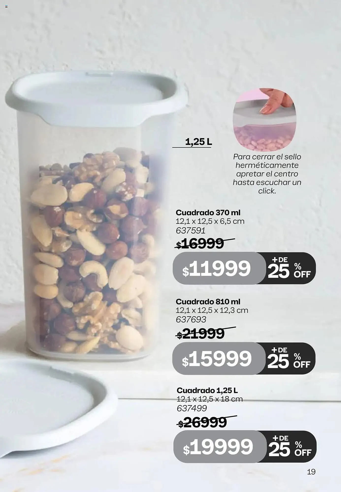 Ofertas de Catálogo Tupperware 9 de abril al 22 de abril 2025 - Página 19 del catálogo