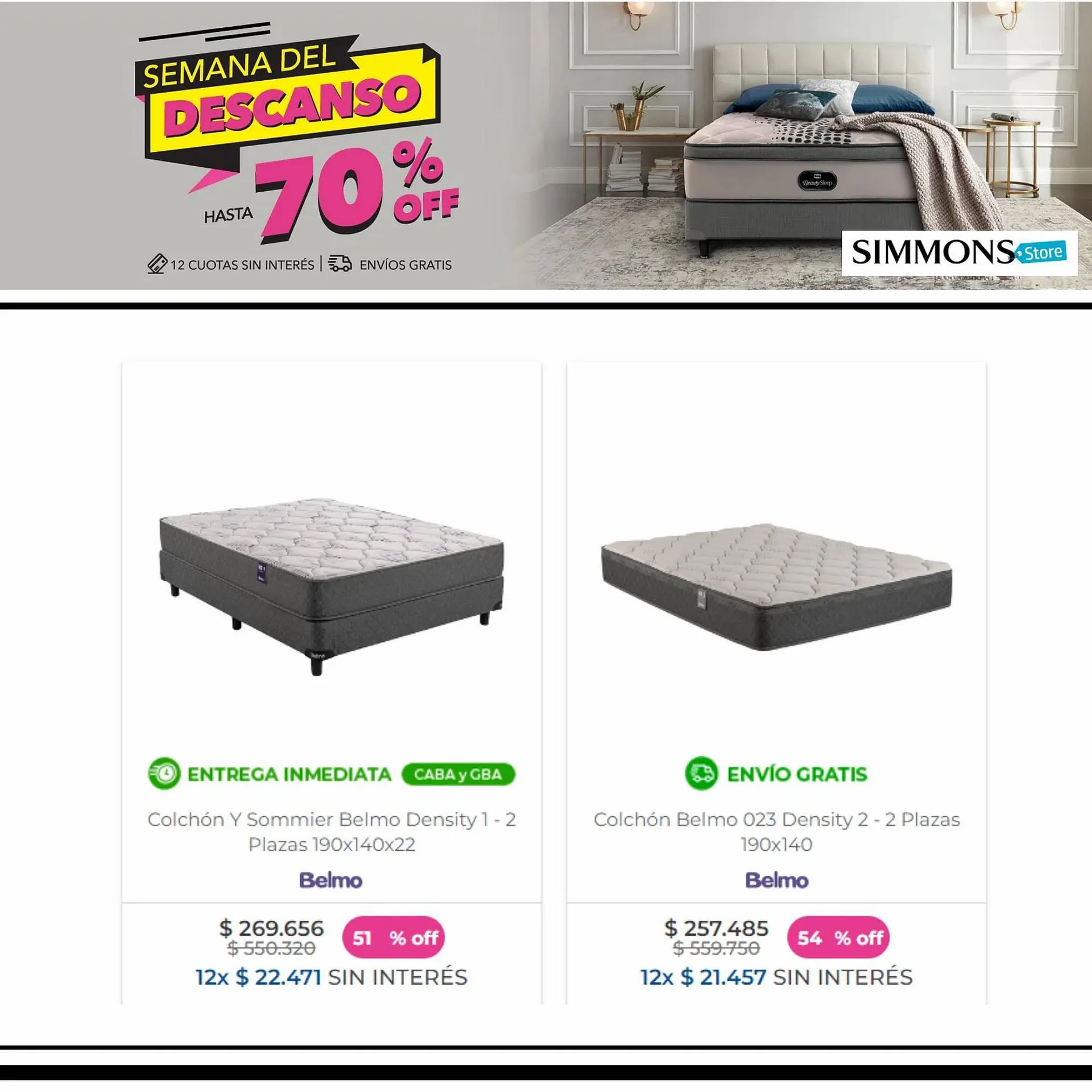 Ofertas de Catálogo Simmons 29 de agosto al 4 de septiembre 2023 - Página 6 del catálogo