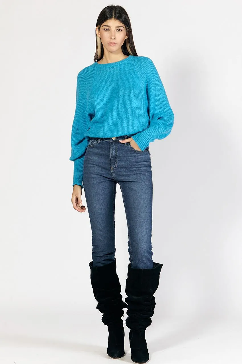 Boyfriend Mommy Azul Gastado