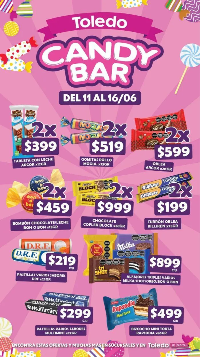 Ofertas de Catálogo Supermercados Toledo 11 de junio al 16 de junio 2024 - Página 13 del catálogo