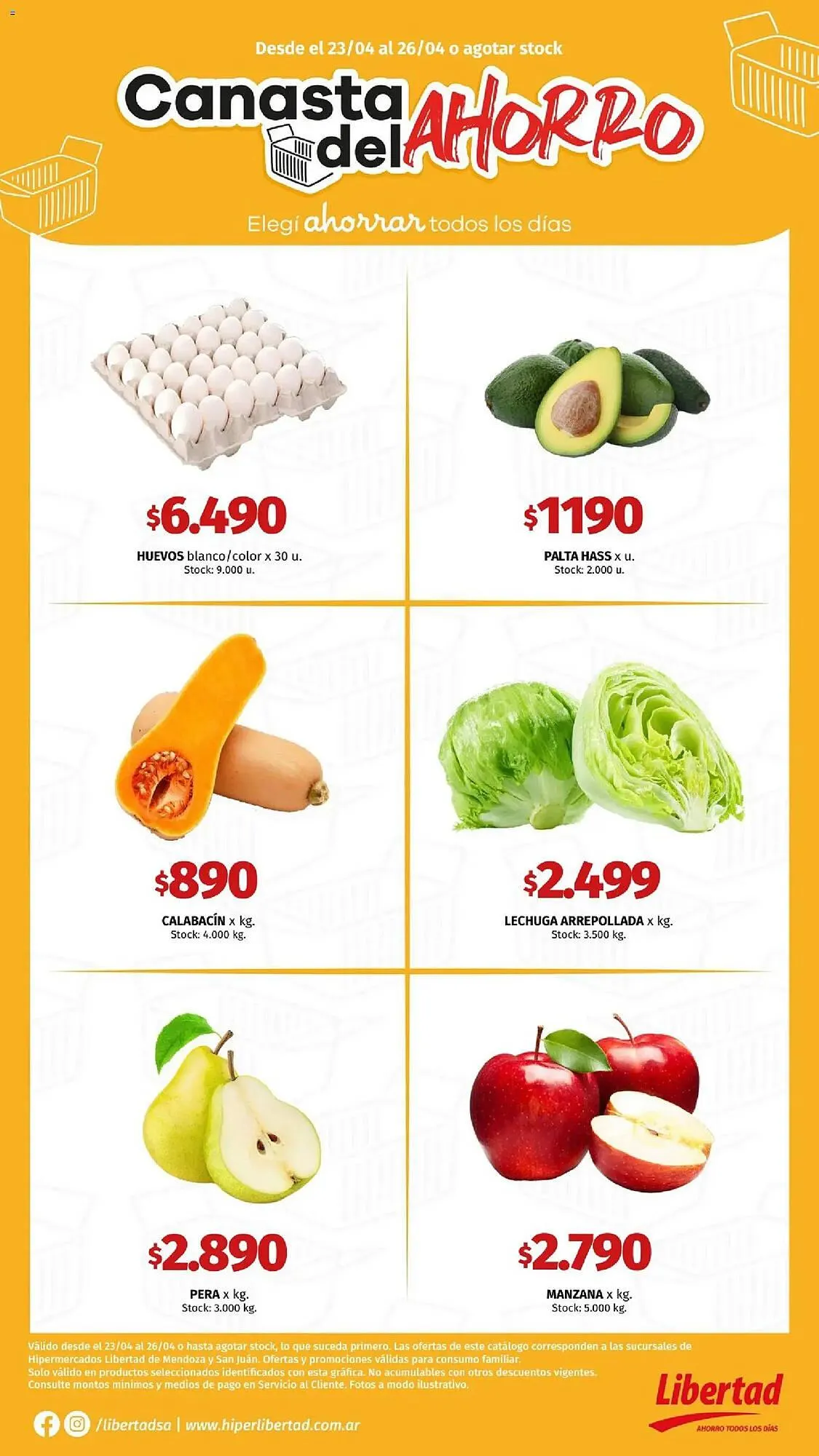 Ofertas de Catálogo Hipermercado Libertad 23 de abril al 30 de abril 2026 - Página 3 del catálogo