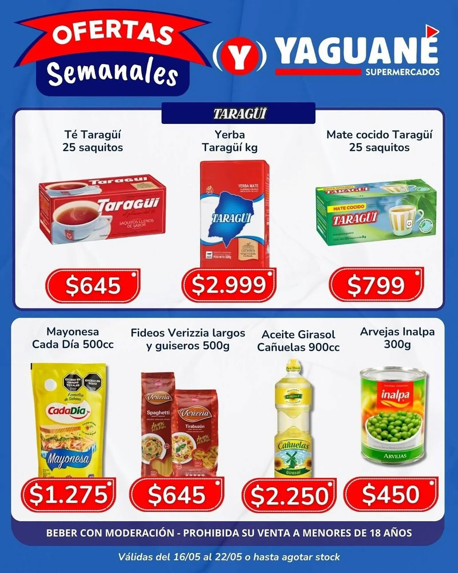 Ofertas de Catálogo Yaguane Supermercados 16 de mayo al 22 de mayo 2025 - Página 2 del catálogo