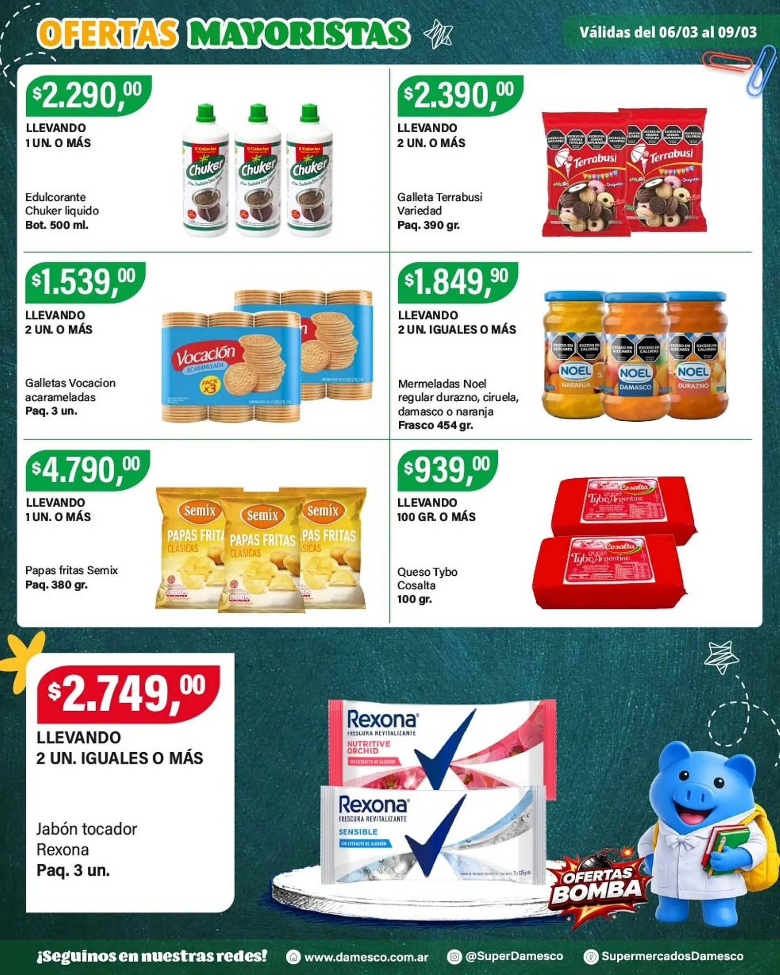 Ofertas de Catálogo Supermercados Damesco 6 de marzo al 9 de marzo 2026 - Página 6 del catálogo