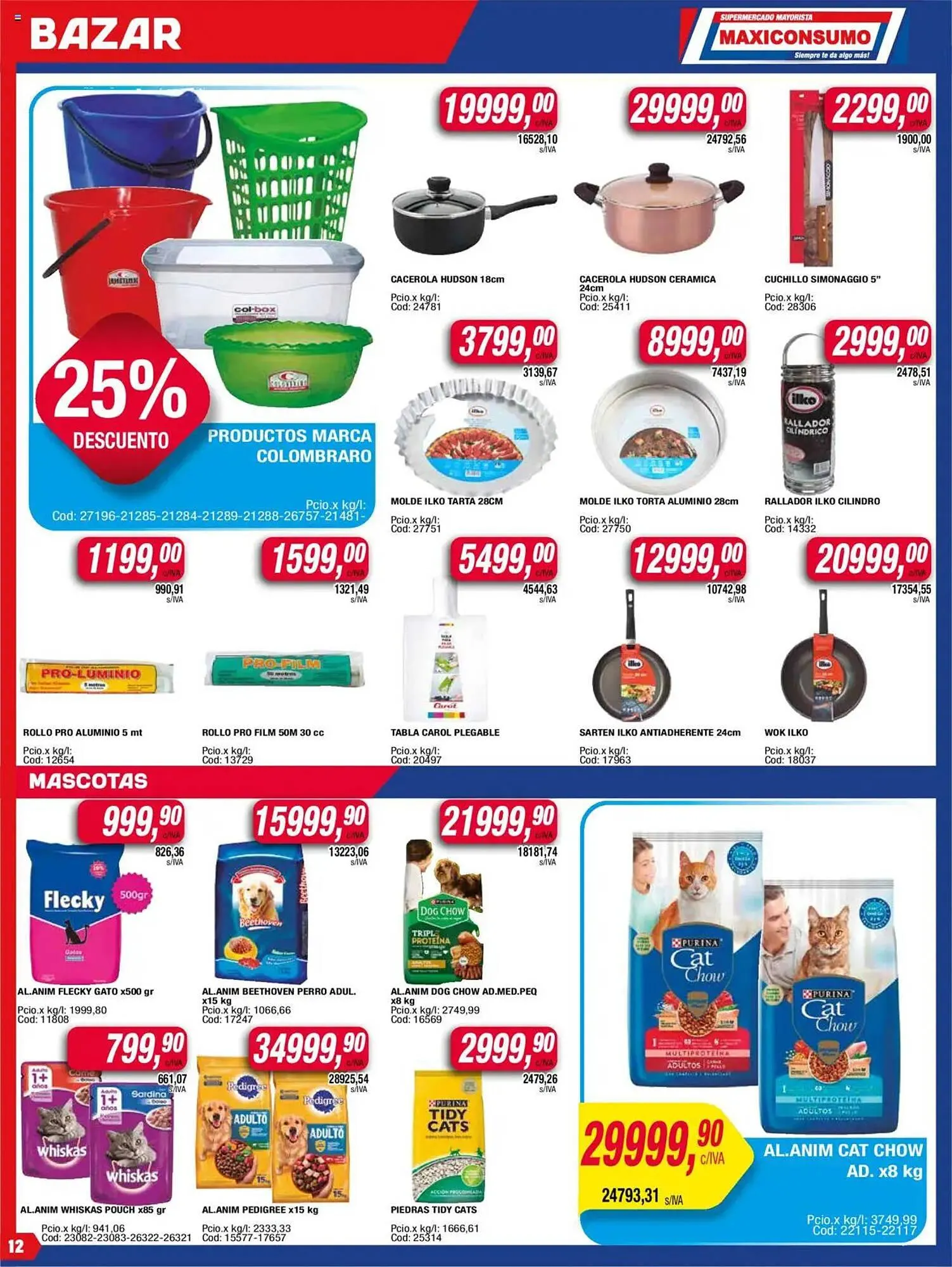 Ofertas de Catálogo Maxiconsumo 26 de mayo al 2 de junio 2025 - Página 12 del catálogo