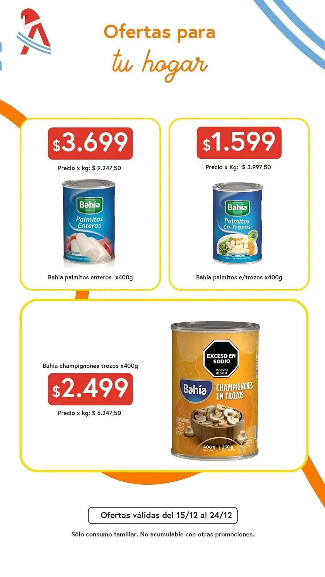 Ofertas de Catálogo El Abastecedor 15 de diciembre al 24 de diciembre 2025 - Página 12 del catálogo