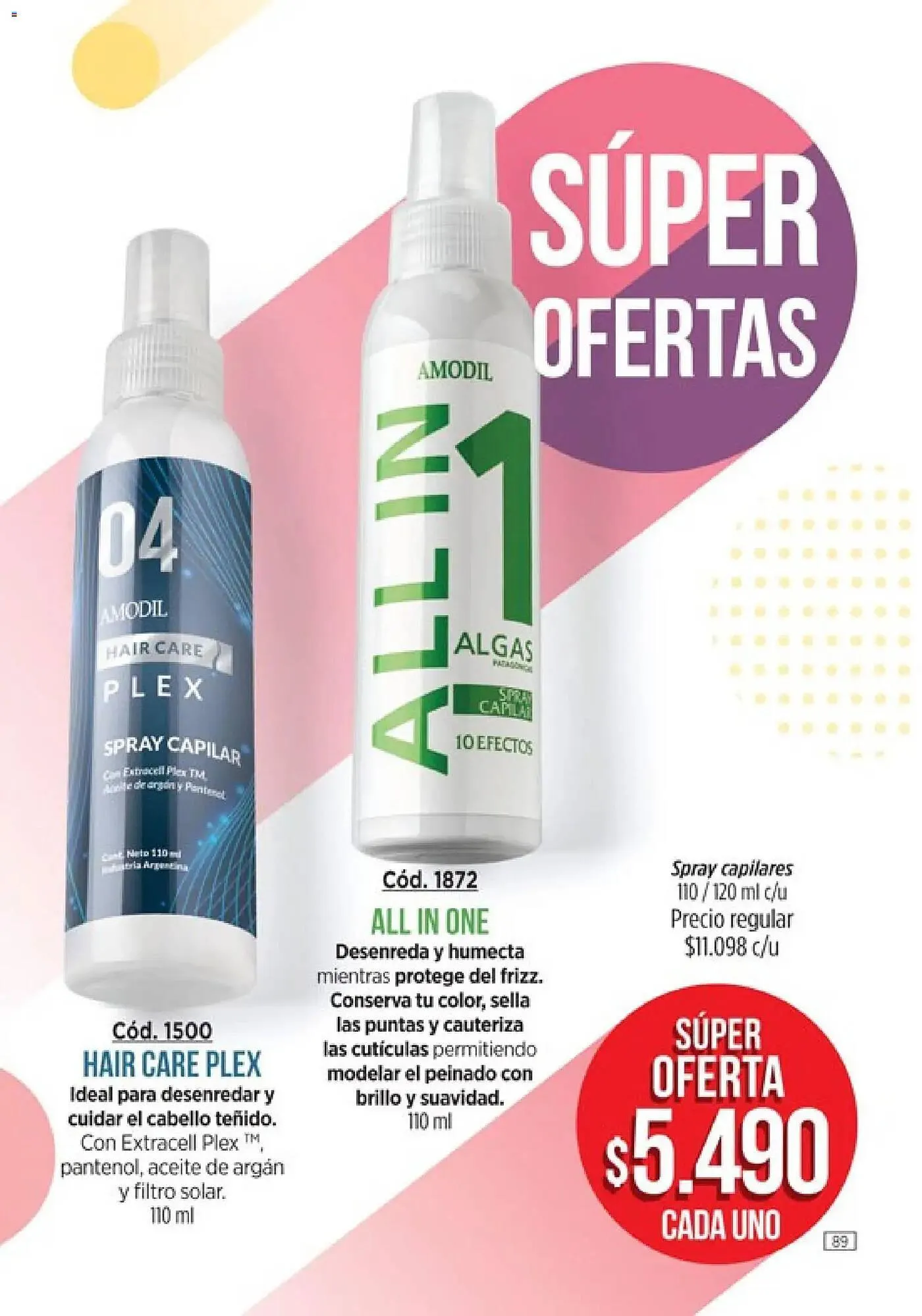 Ofertas de Catálogo Amodil 12 de febrero al 31 de marzo 2026 - Página 89 del catálogo