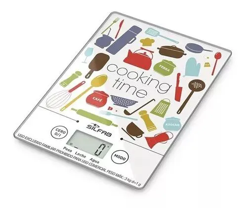 Balanza de cocina digital Silfab Cooking pesa hasta 3kg