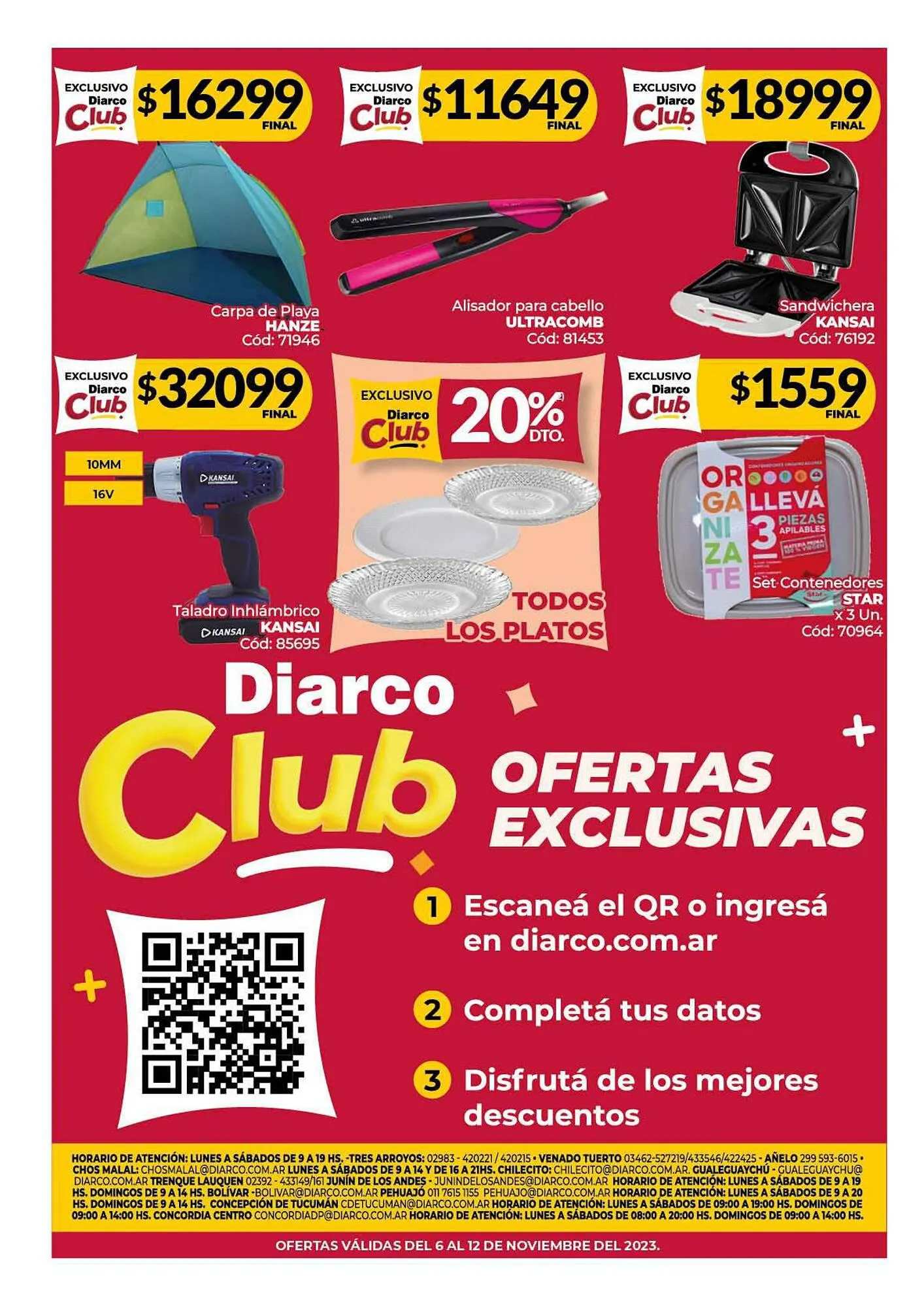Ofertas de Catálogo Diarco 6 de noviembre al 12 de noviembre 2023 - Página 4 del catálogo