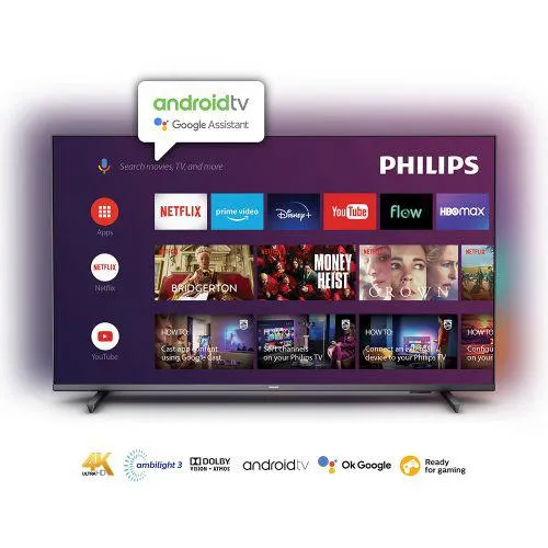 Smart TV 65" 4K UHD Philips 65PUD7906/77