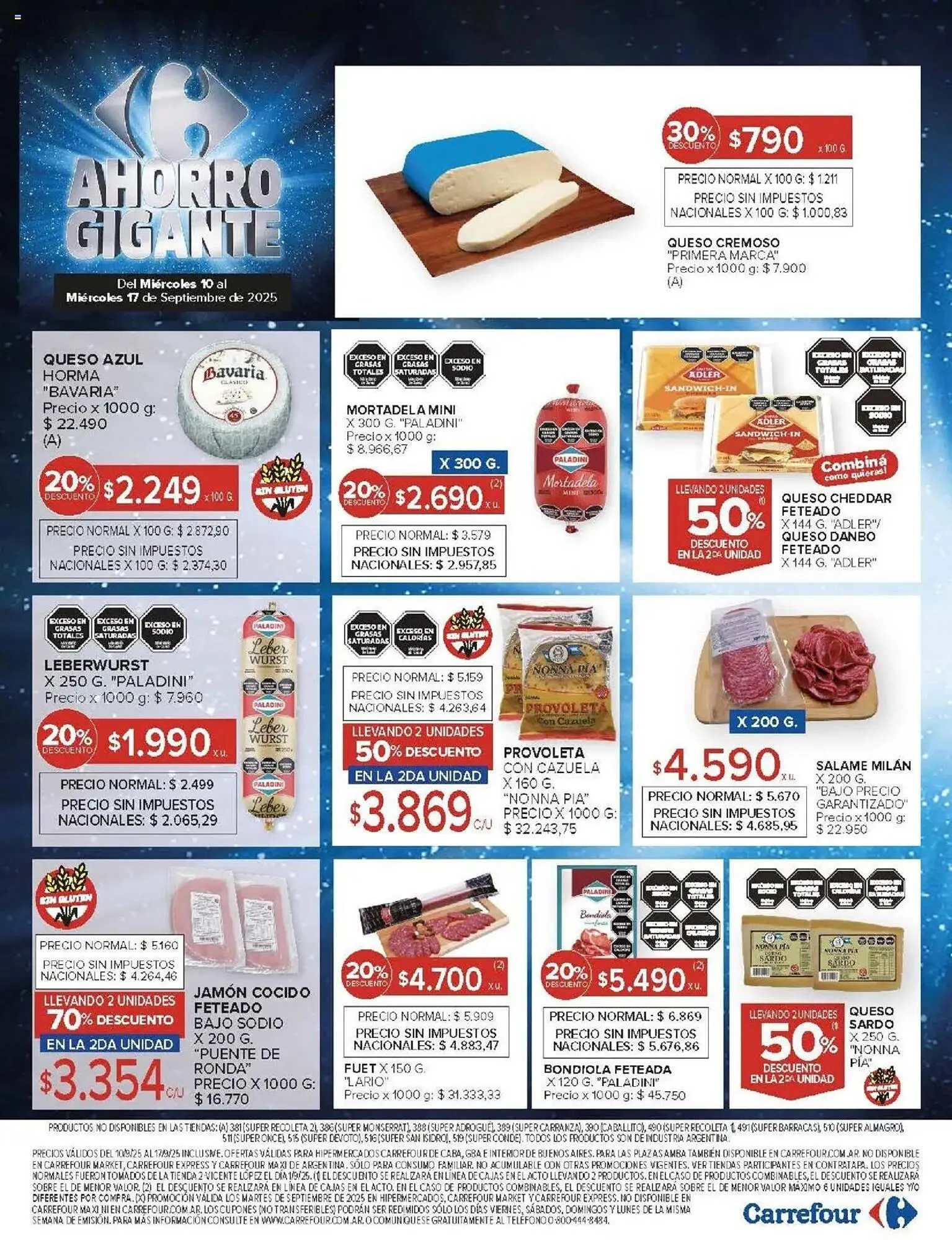 Ofertas de Catálogo Carrefour 10 de septiembre al 17 de septiembre 2025 - Página 16 del catálogo