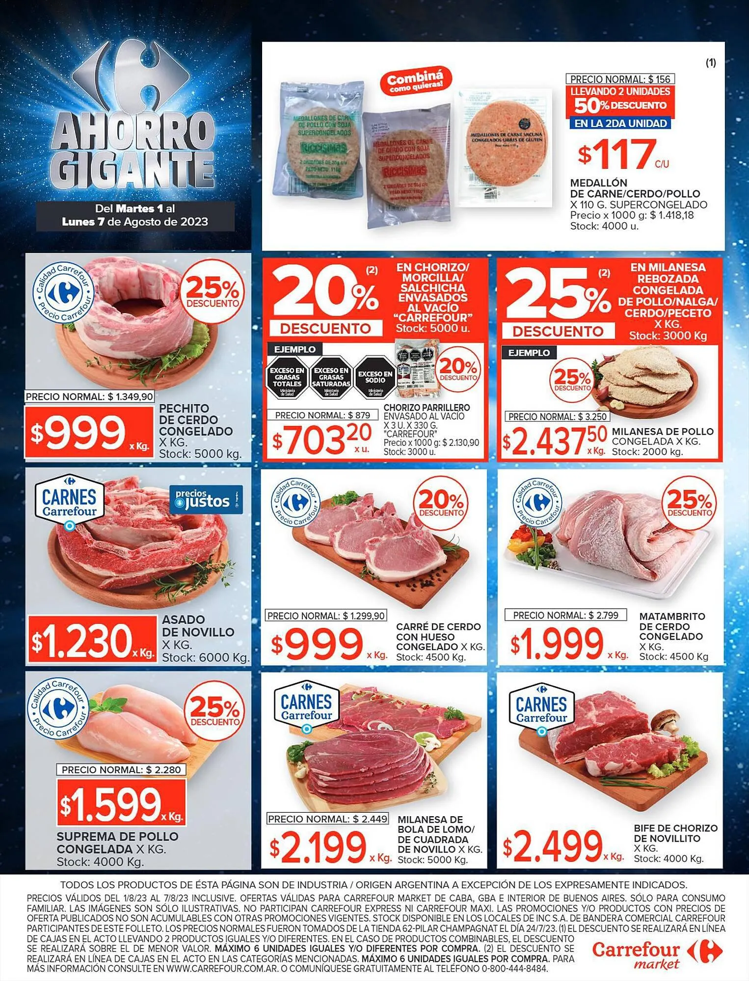 Ofertas de Catálogo Carrefour Market 1 de agosto al 7 de agosto 2023 - Página 8 del catálogo