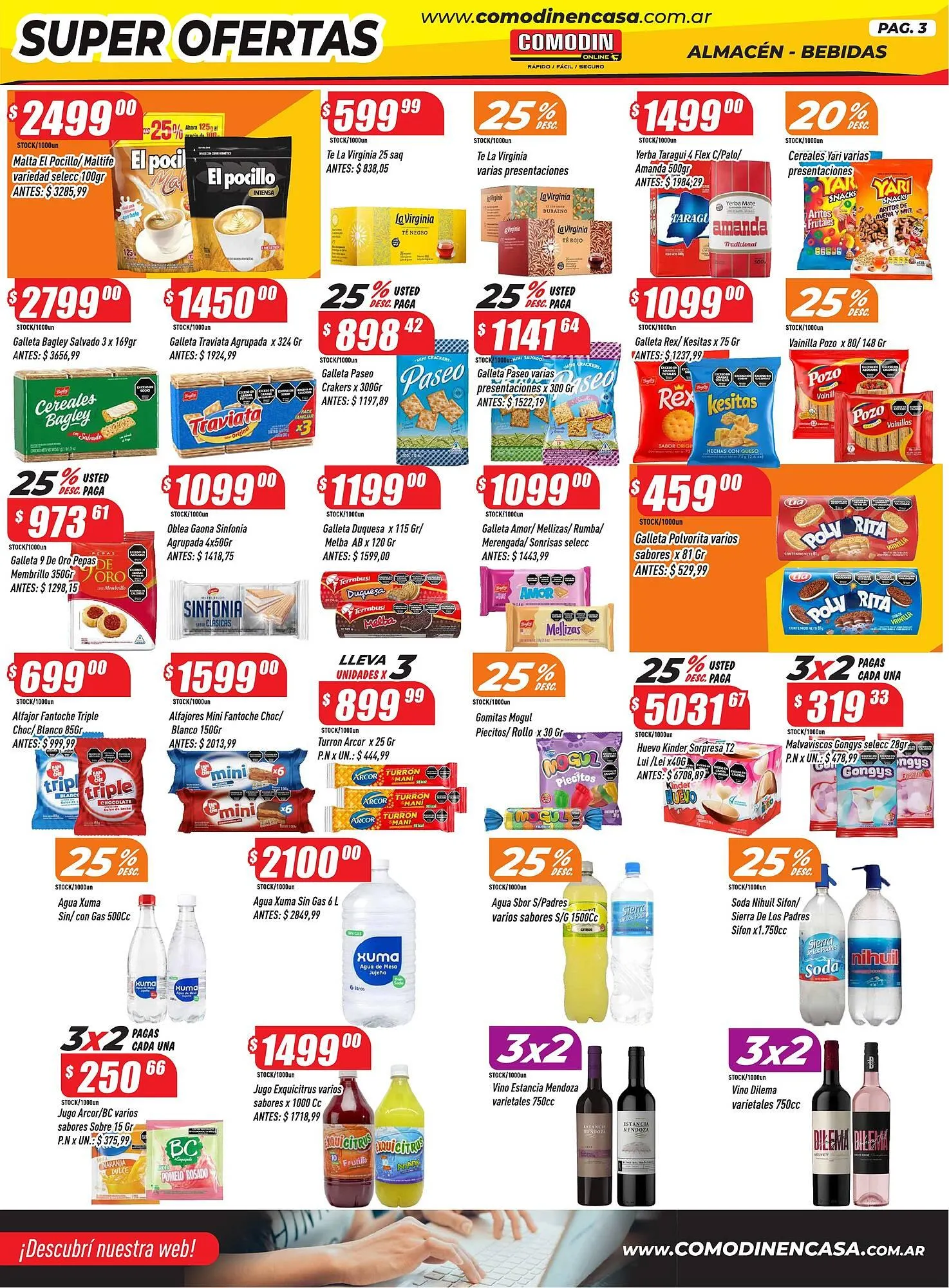 Ofertas de Catálogo Supermercados Comodin 18 de febrero al 26 de febrero 2026 - Página 3 del catálogo