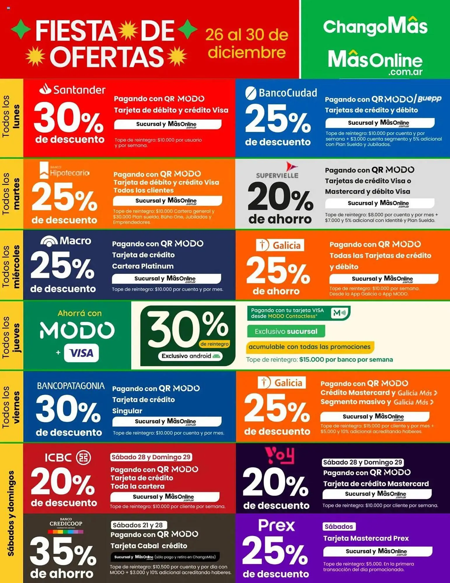 Ofertas de Catálogo Changomas 26 de diciembre al 30 de diciembre 2024 - Página 25 del catálogo