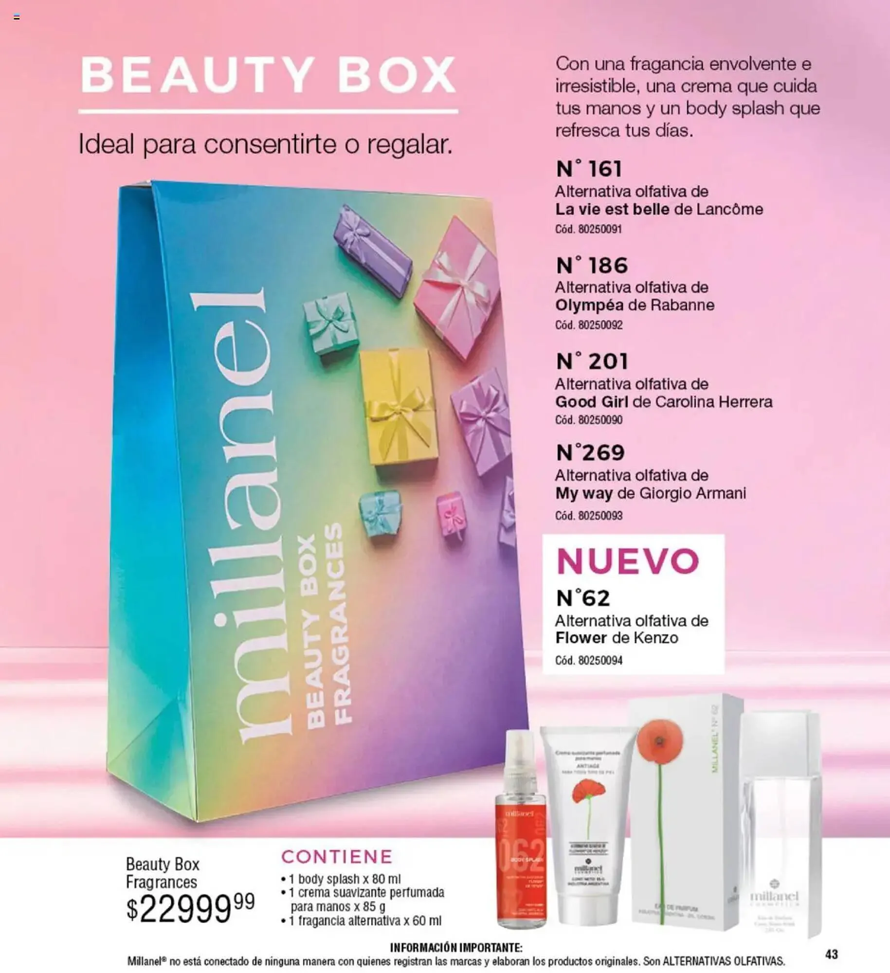 Ofertas de Catálogo Millanel Cosmética 28 de abril al 25 de mayo 2025 - Página 43 del catálogo