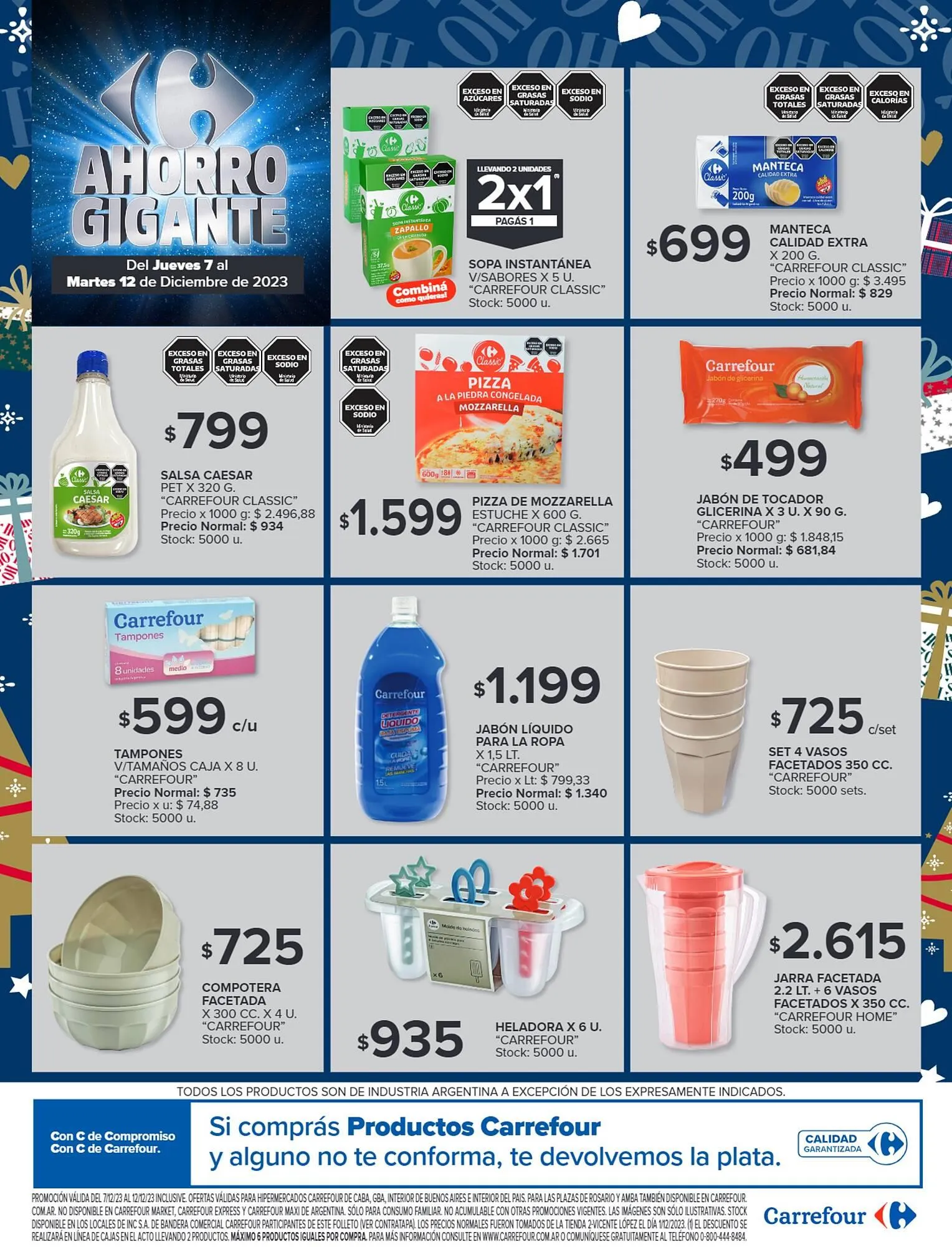 Ofertas de Catálogo Carrefour 7 de diciembre al 12 de diciembre 2023 - Página 7 del catálogo