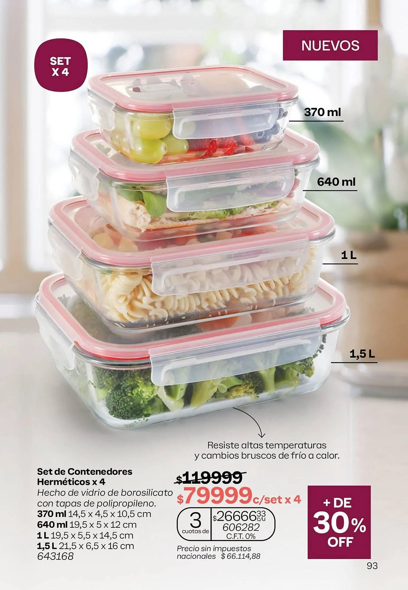 Ofertas de Folleto Tupperware 2 de diciembre al 6 de diciembre 2025 - Página 94 del catálogo