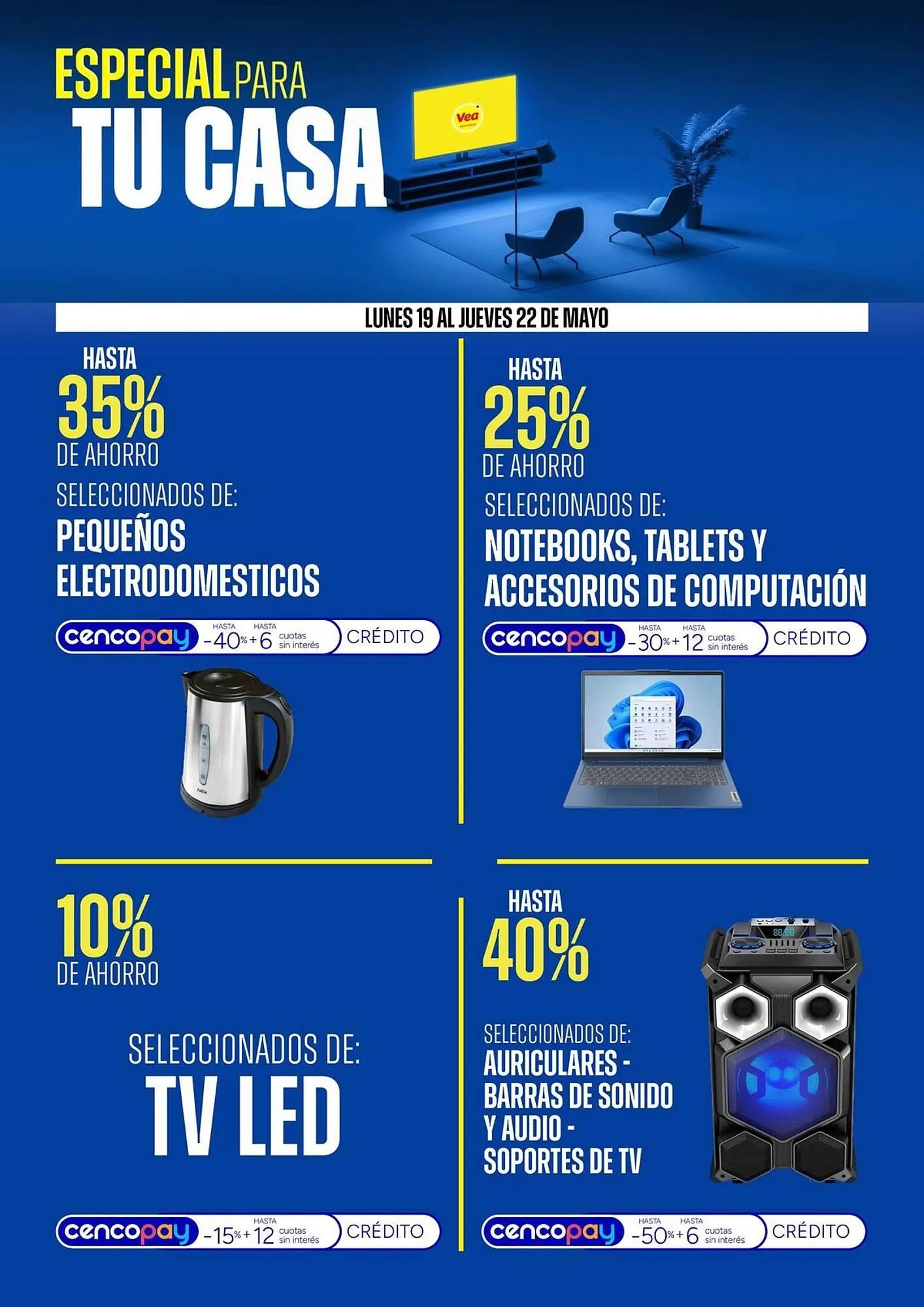 Ofertas de Catálogo Supermercados Vea 17 de mayo al 22 de mayo 2025 - Página 2 del catálogo