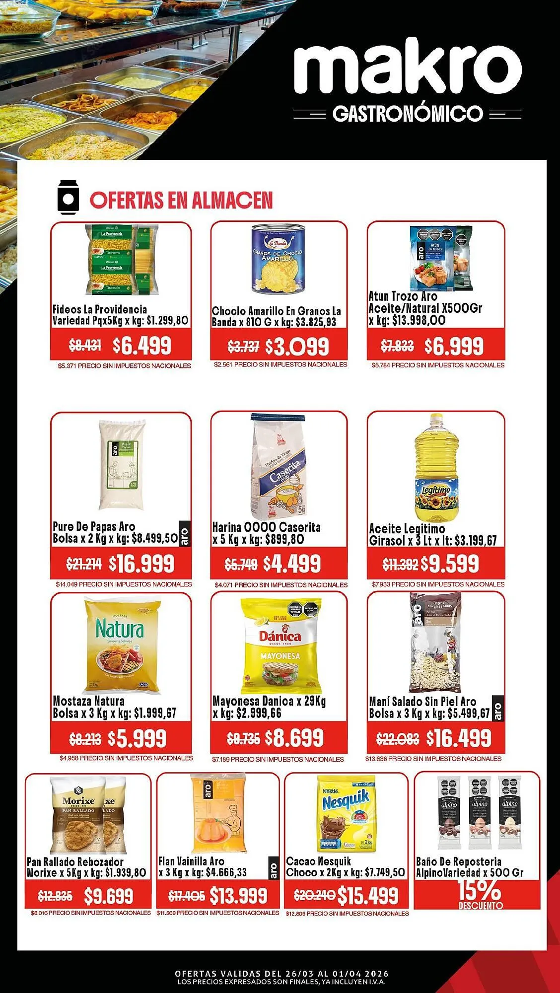 Ofertas de Catálogo Makro 26 de marzo al 1 de abril 2026 - Página 3 del catálogo