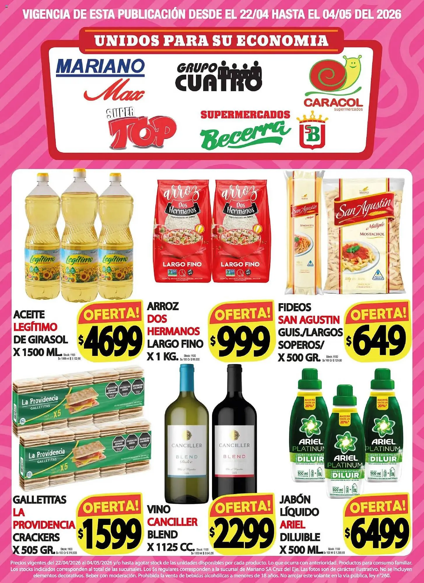 Ofertas de Catálogo Supermercados Mariano Max 22 de abril al 5 de mayo 2026 - Página 1 del catálogo