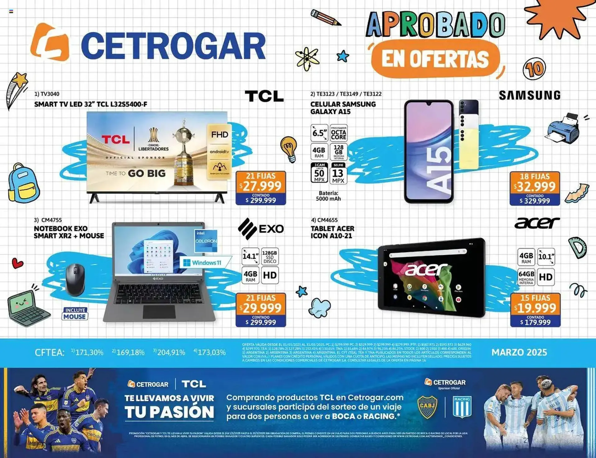 Ofertas de Catálogo Cetrogar 1 de marzo al 31 de marzo 2025 - Página 1 del catálogo