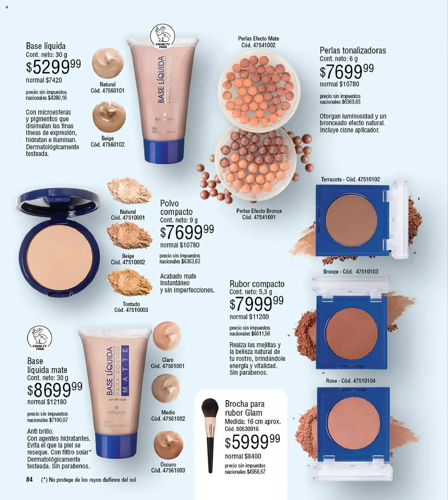 Ofertas de Catálogo Millanel Cosmética 2 de marzo al 29 de marzo 2026 - Página 84 del catálogo