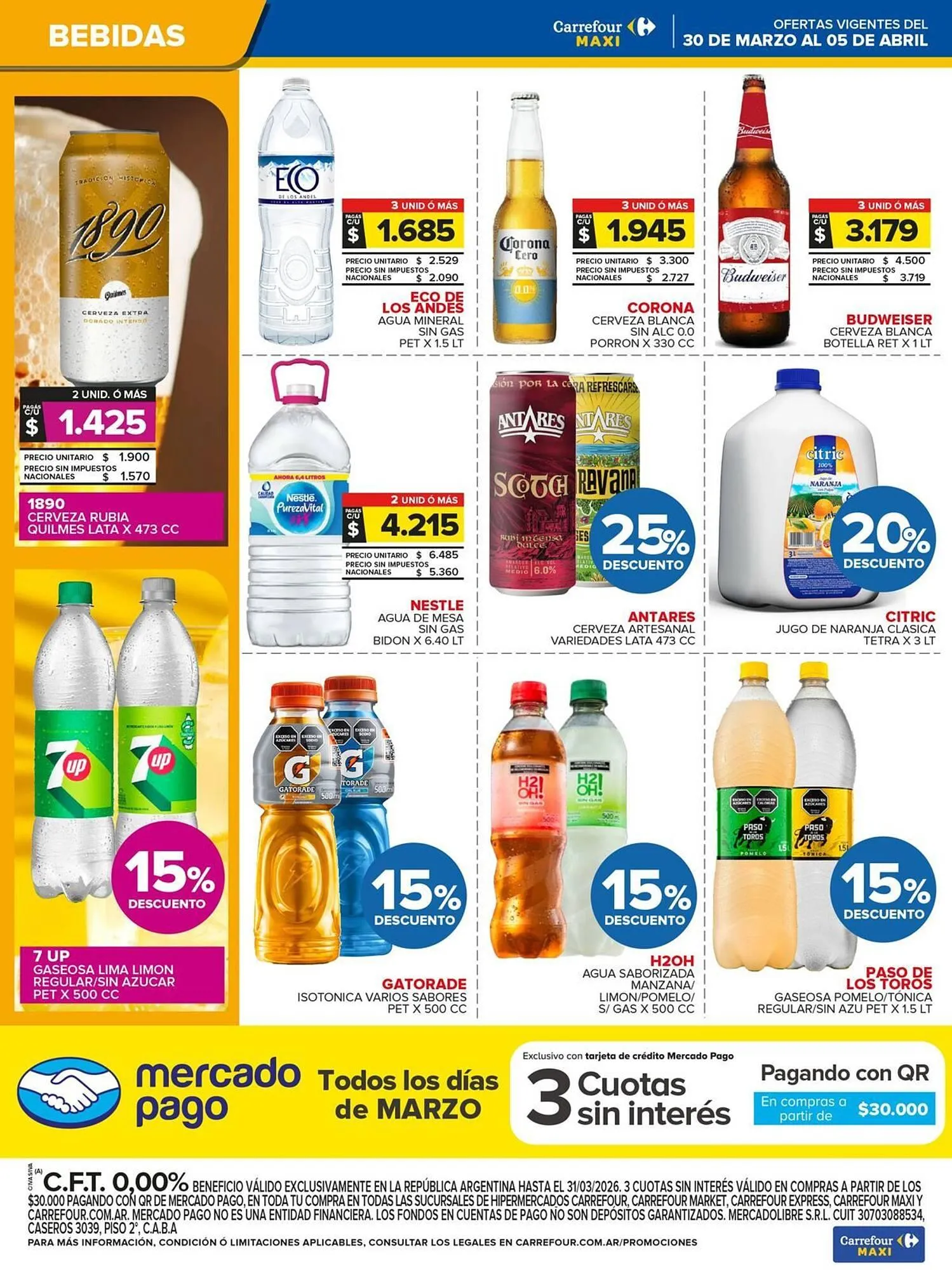 Ofertas de Folleto Carrefour Maxi 30 de marzo al 6 de abril 2026 - Página 6 del catálogo