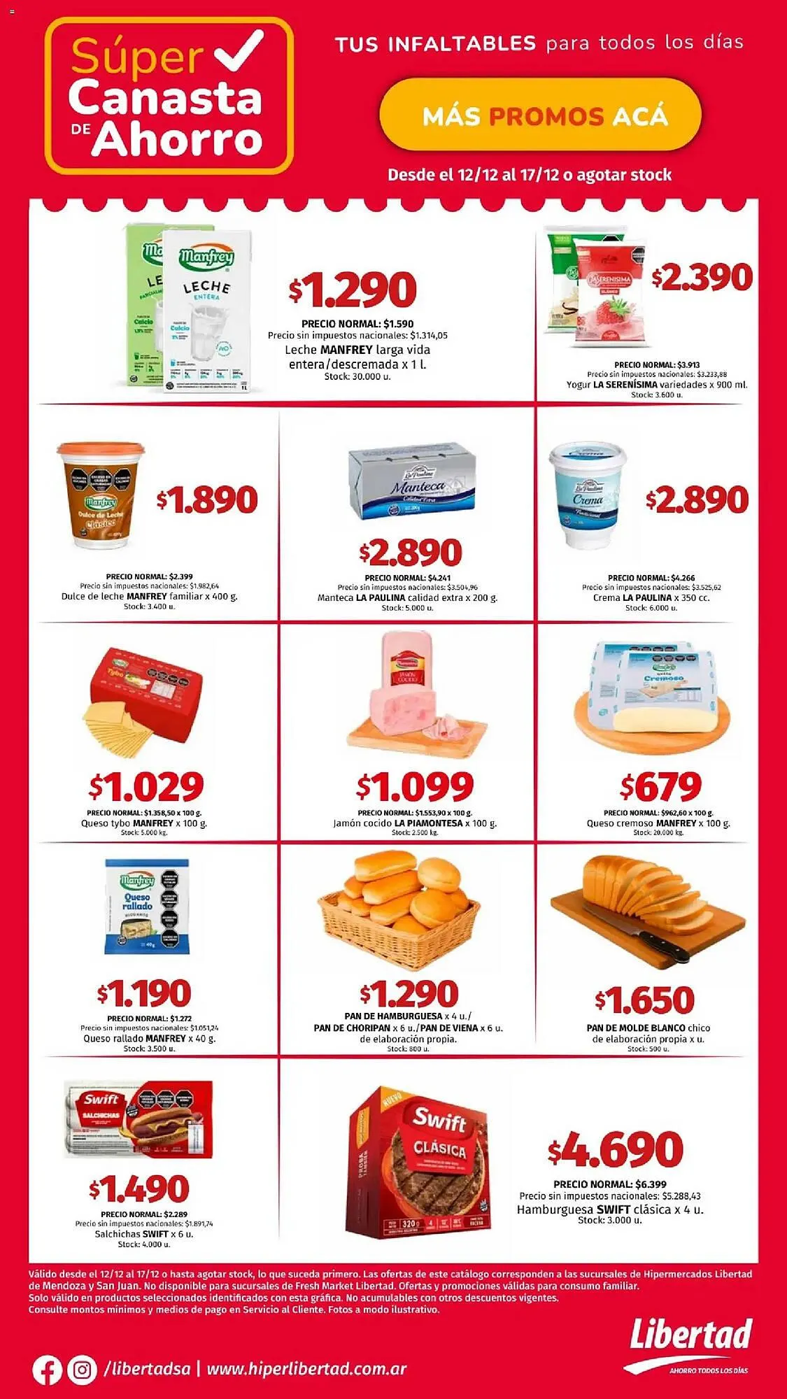 Ofertas de Catálogo Hipermercado Libertad 12 de diciembre al 17 de diciembre 2025 - Página 4 del catálogo