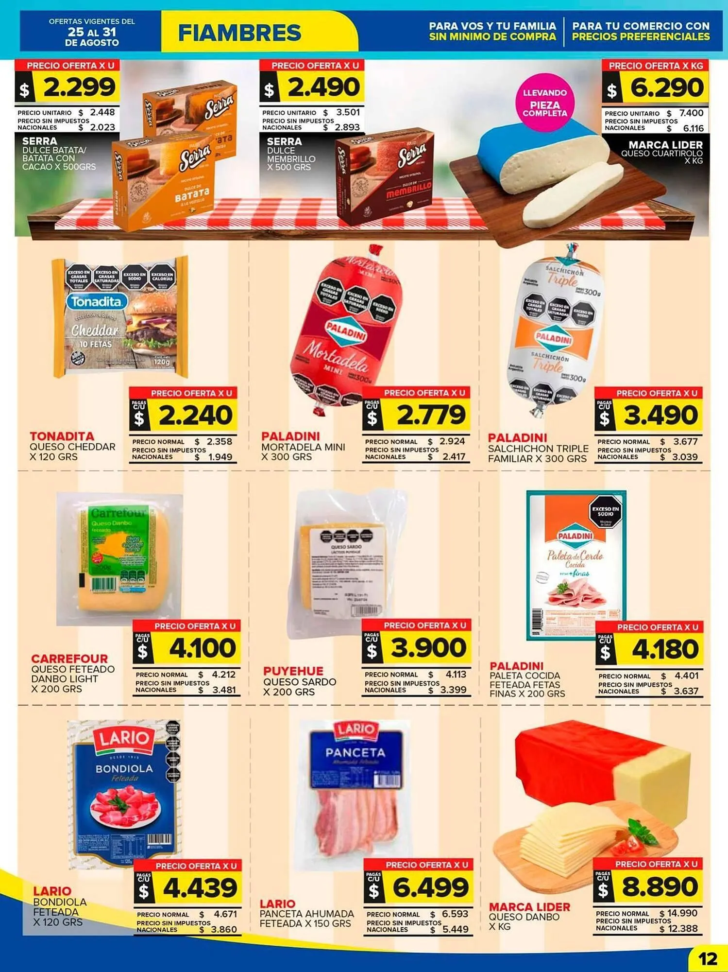 Ofertas de Catálogo Carrefour Maxi 25 de agosto al 31 de agosto 2025 - Página 12 del catálogo