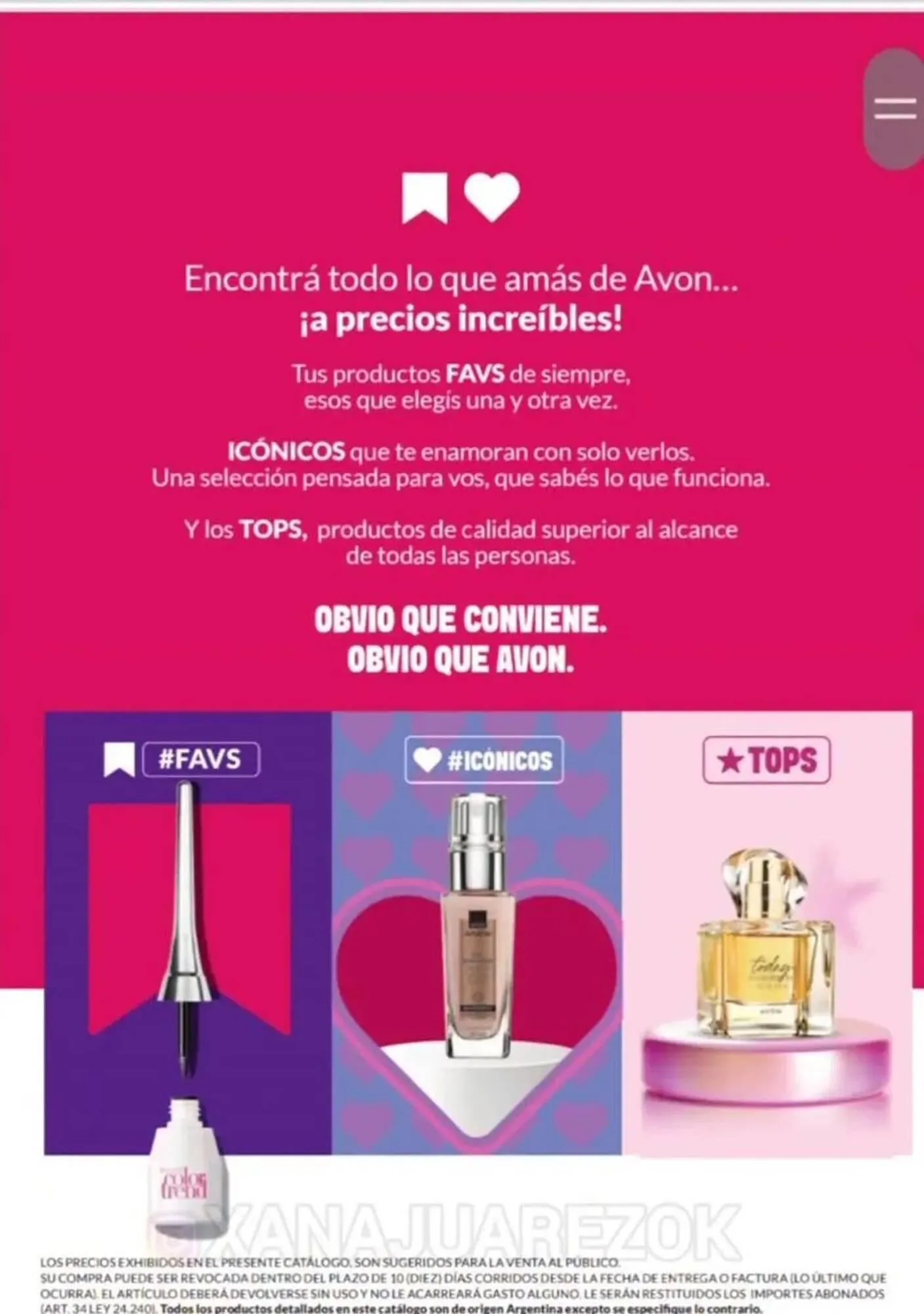 Ofertas de Catálogo Avon 1 de julio al 31 de julio 2026 - Página 7 del catálogo