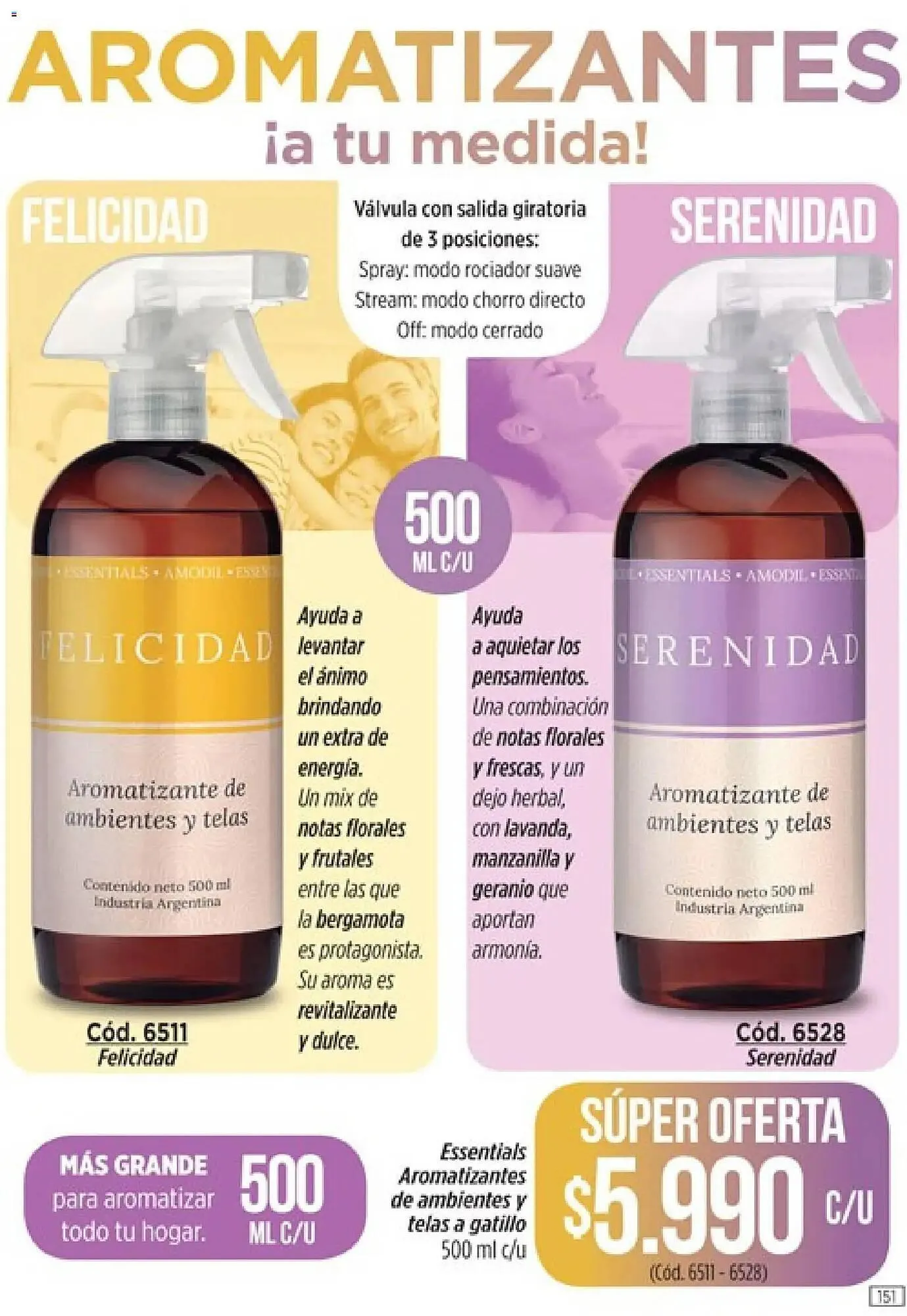 Ofertas de Catálogo Amodil 30 de noviembre al 31 de diciembre 2025 - Página 151 del catálogo